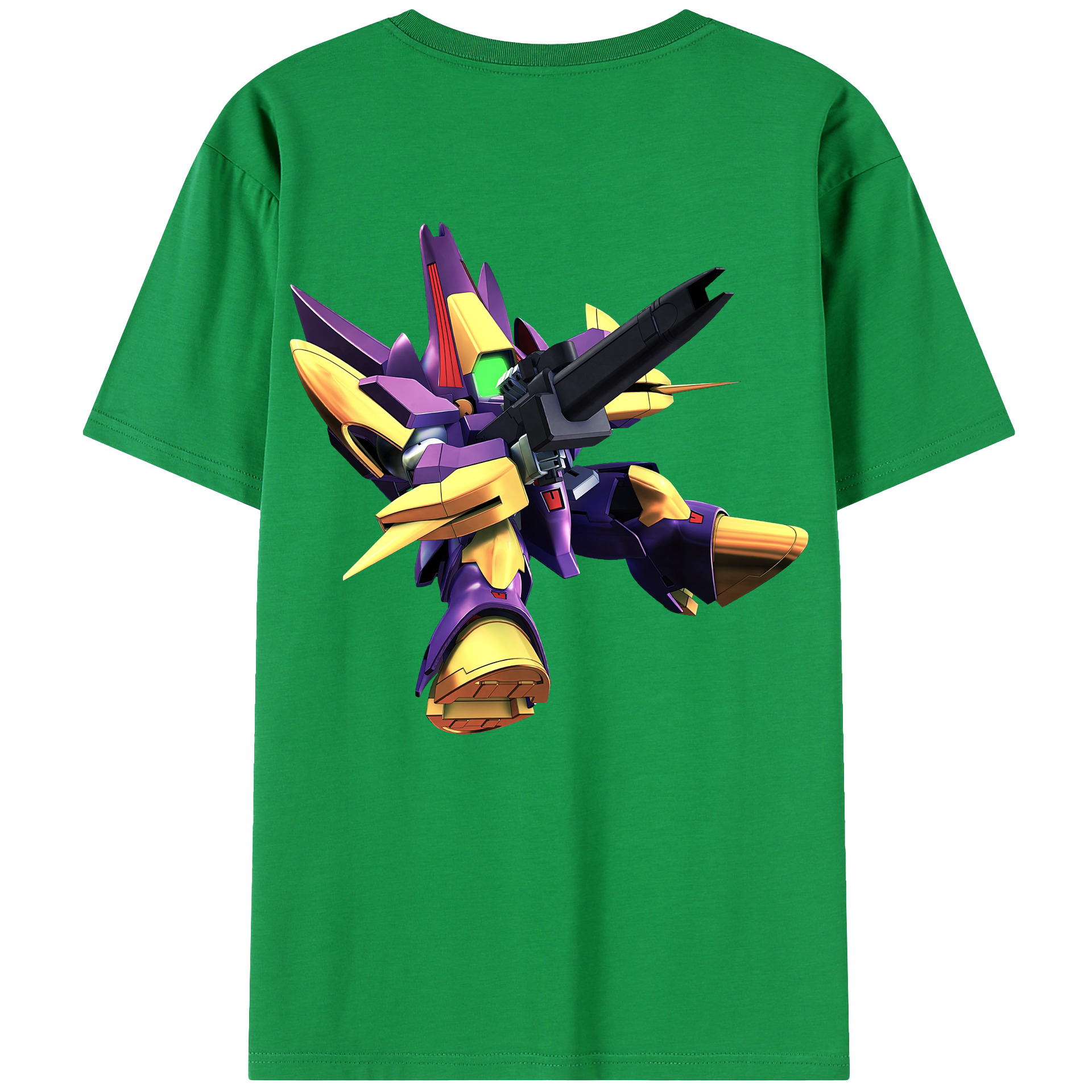 （画像用） 機動戦士ガンダム Mobile Suit Gundam レディース半袖Tシャツ(バックプリント)