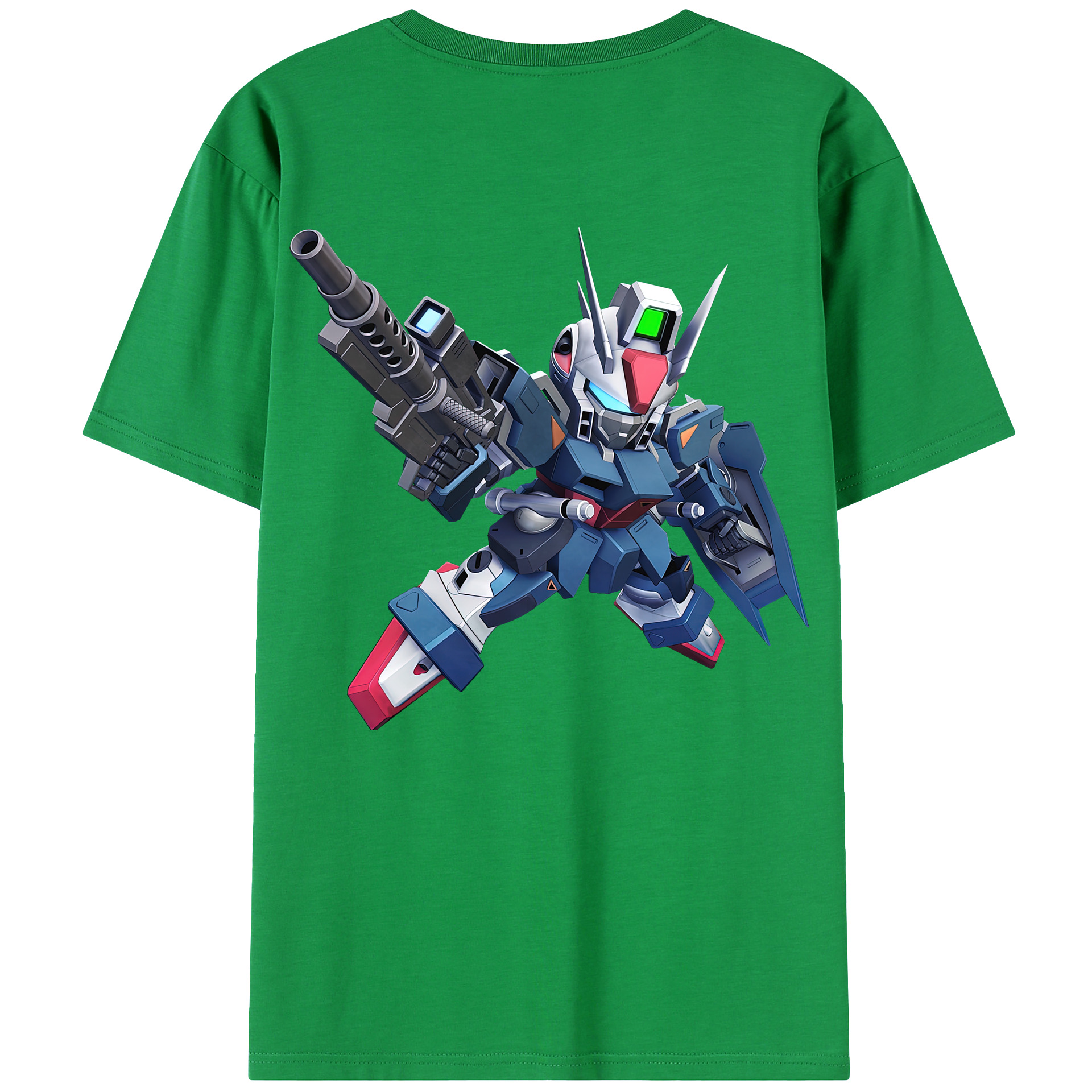 （画像用） 機動戦士ガンダム Mobile Suit Gundam レディース半袖Tシャツ(バックプリント)