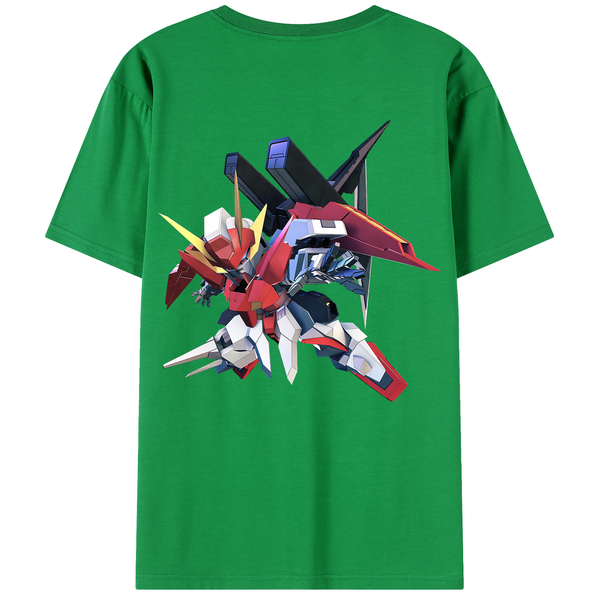 （画像用） 機動戦士ガンダム Mobile Suit Gundam レディース半袖Tシャツ(バックプリント)