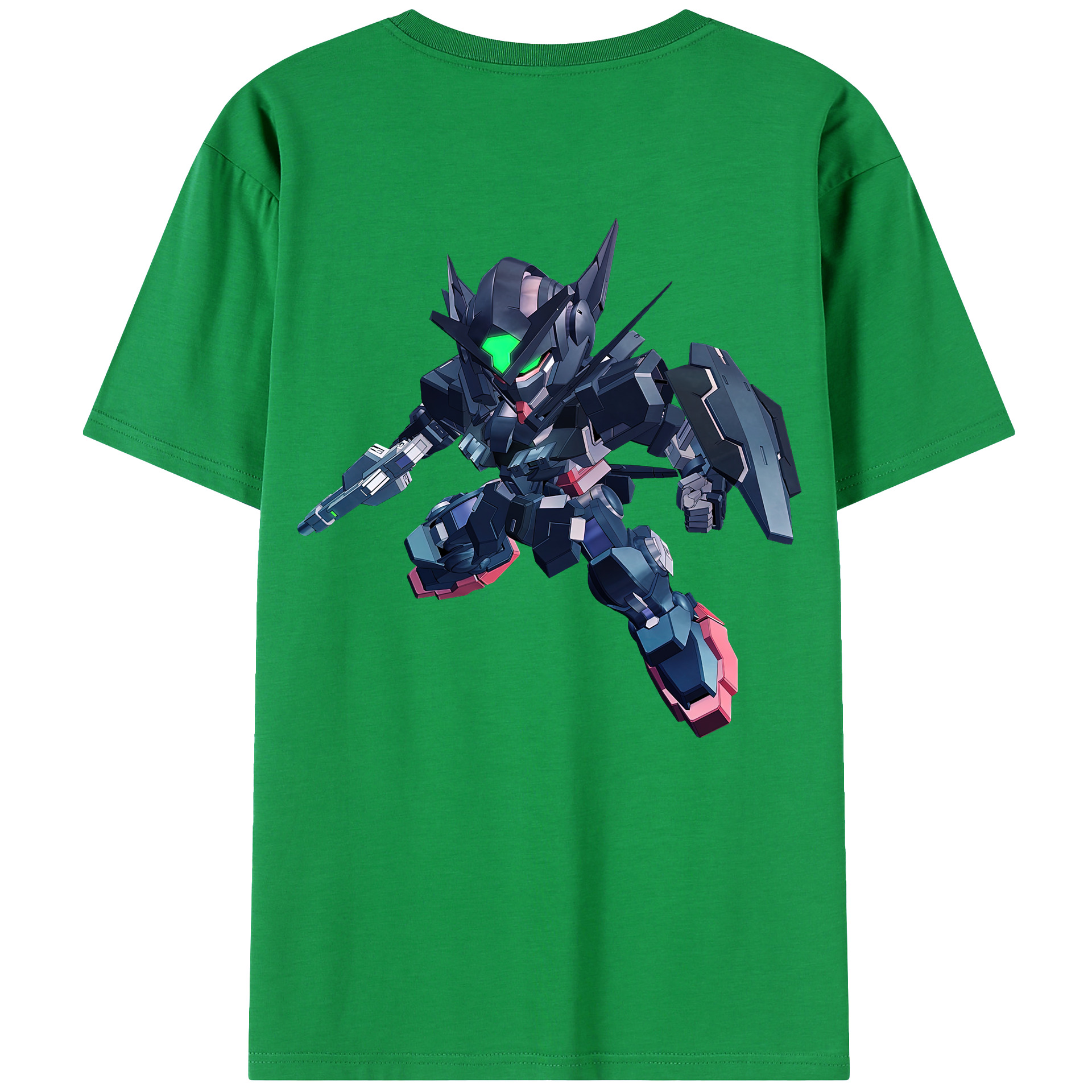 （画像用） 機動戦士ガンダム Mobile Suit Gundam レディース半袖Tシャツ(バックプリント)