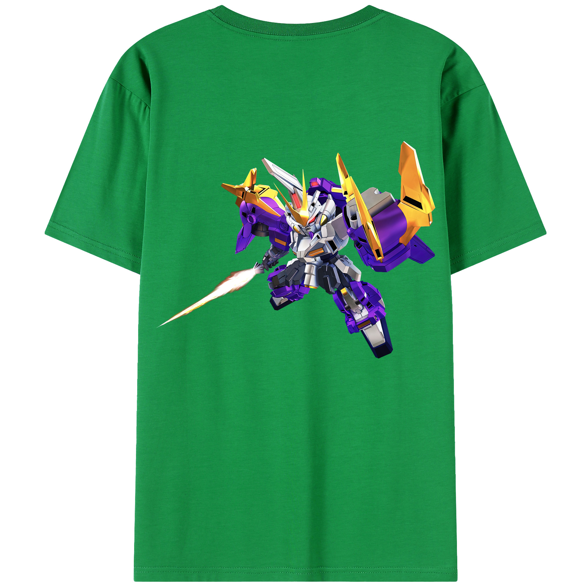 （画像用） 機動戦士ガンダム Mobile Suit Gundam レディース半袖Tシャツ(バックプリント)