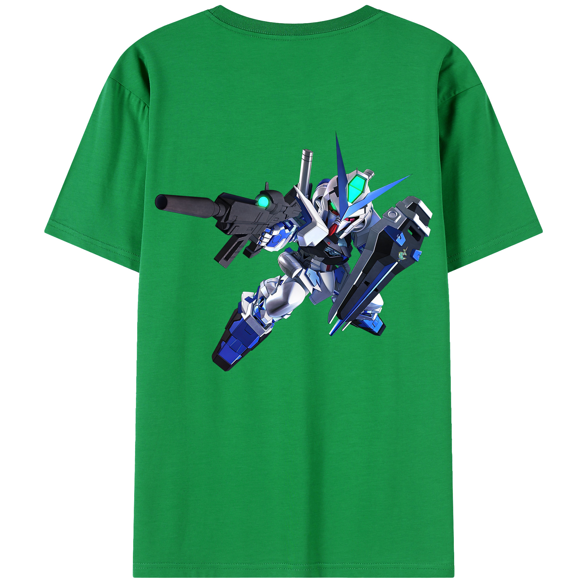 （画像用） 機動戦士ガンダム Mobile Suit Gundam レディース半袖Tシャツ(バックプリント)
