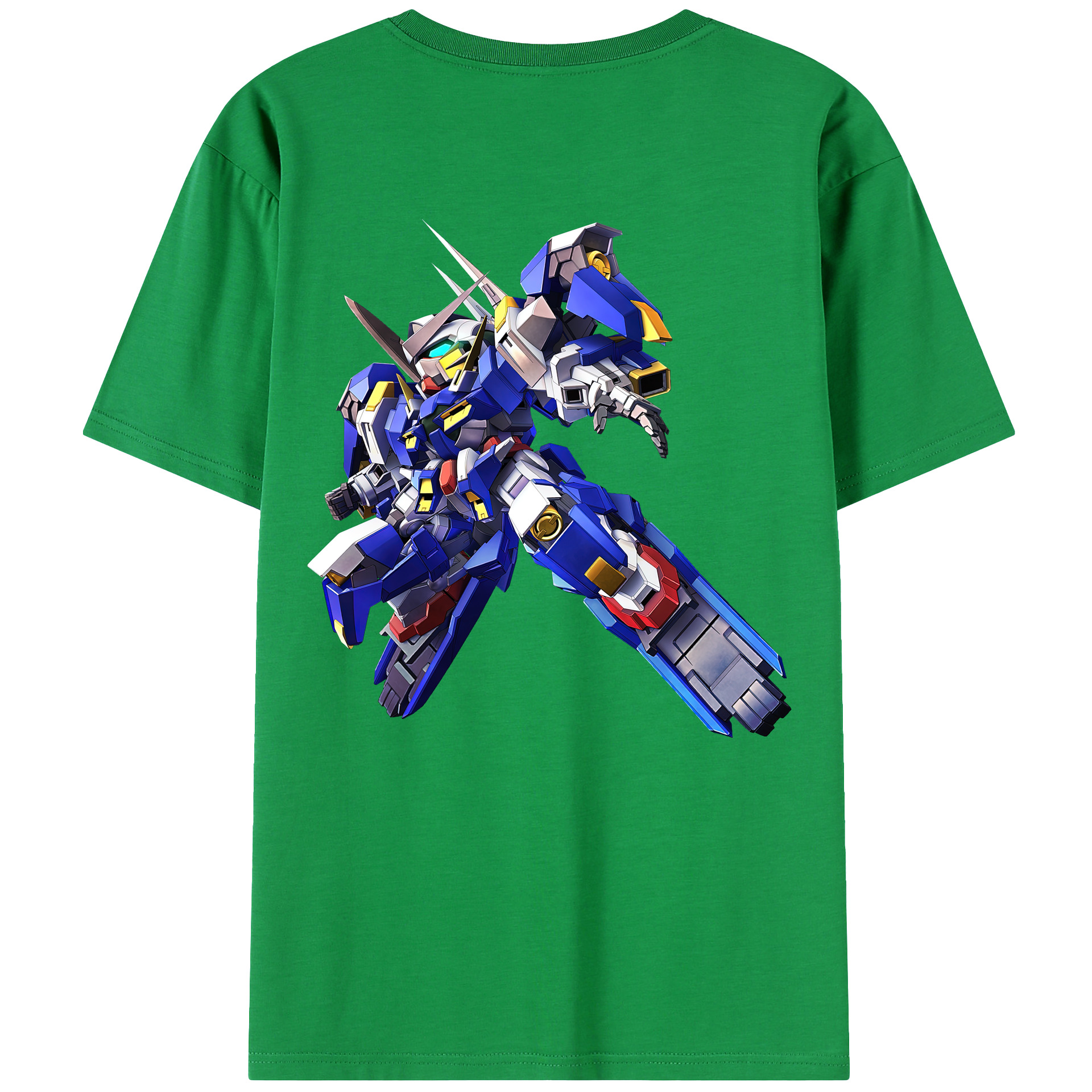 （画像用） 機動戦士ガンダム Mobile Suit Gundam レディース半袖Tシャツ(バックプリント)