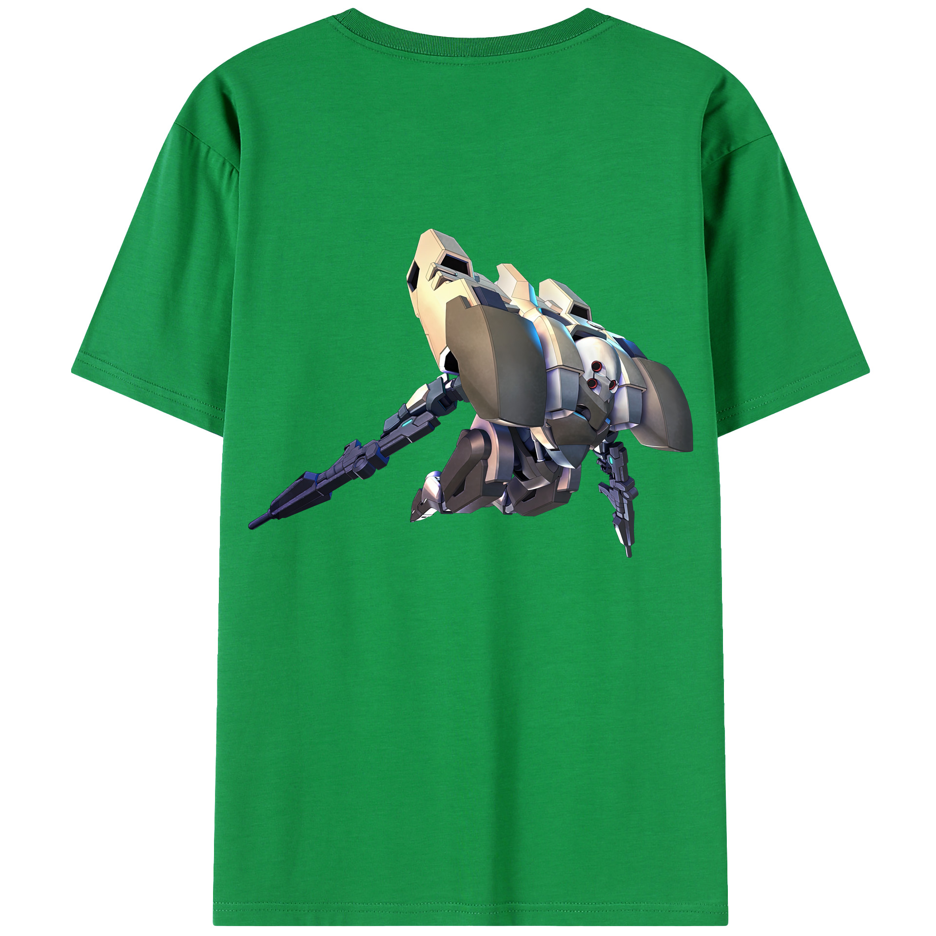 （画像用） 機動戦士ガンダム Mobile Suit Gundam レディース半袖Tシャツ(バックプリント)