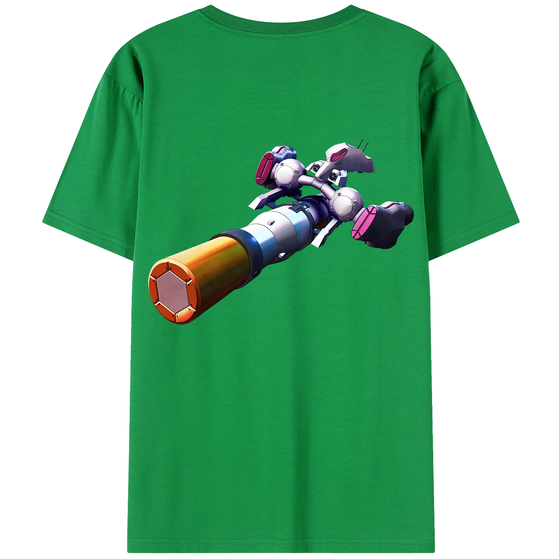 （画像用） 機動戦士ガンダム Mobile Suit Gundam レディース半袖Tシャツ(バックプリント)