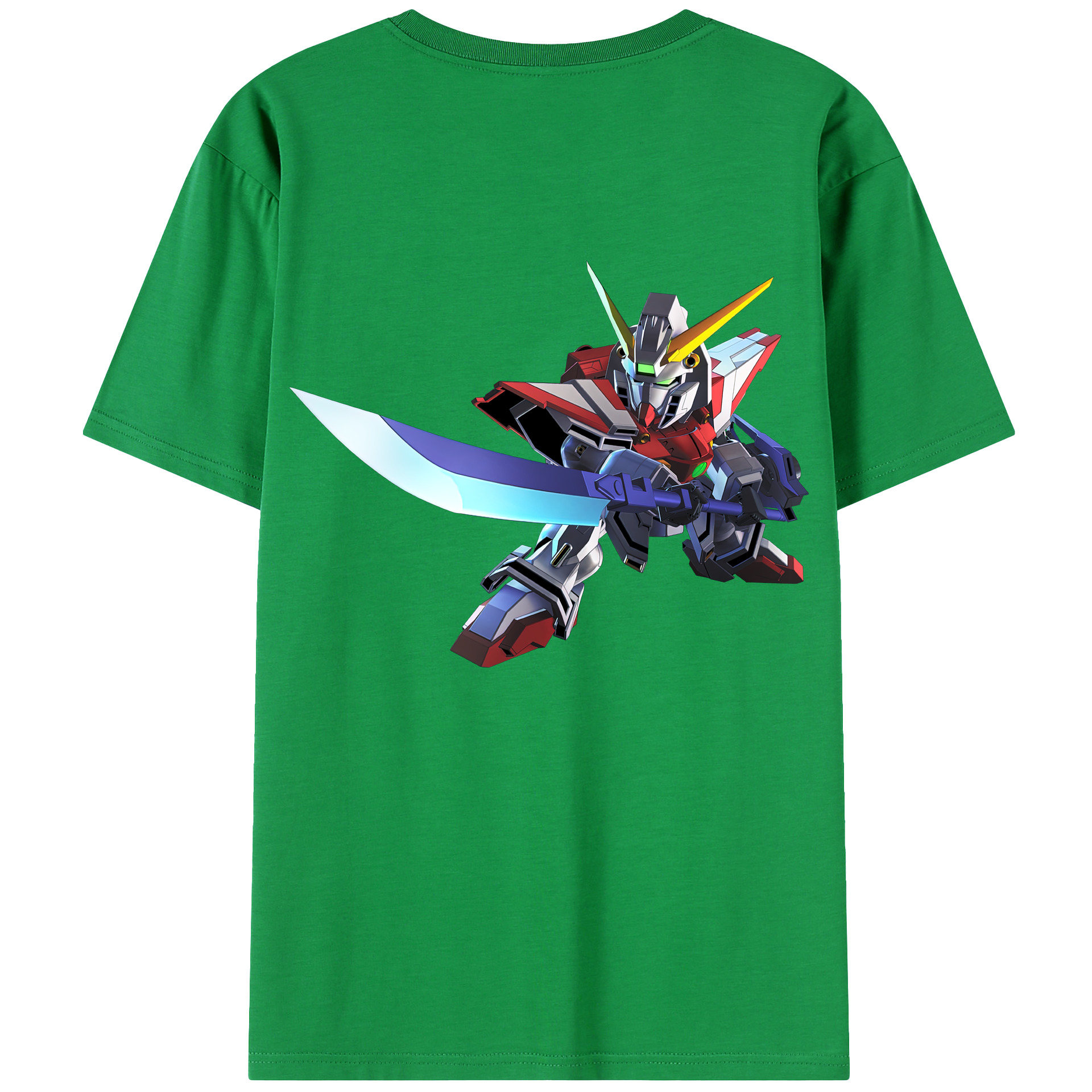 （画像用） 機動戦士ガンダム Mobile Suit Gundam レディース半袖Tシャツ(バックプリント)