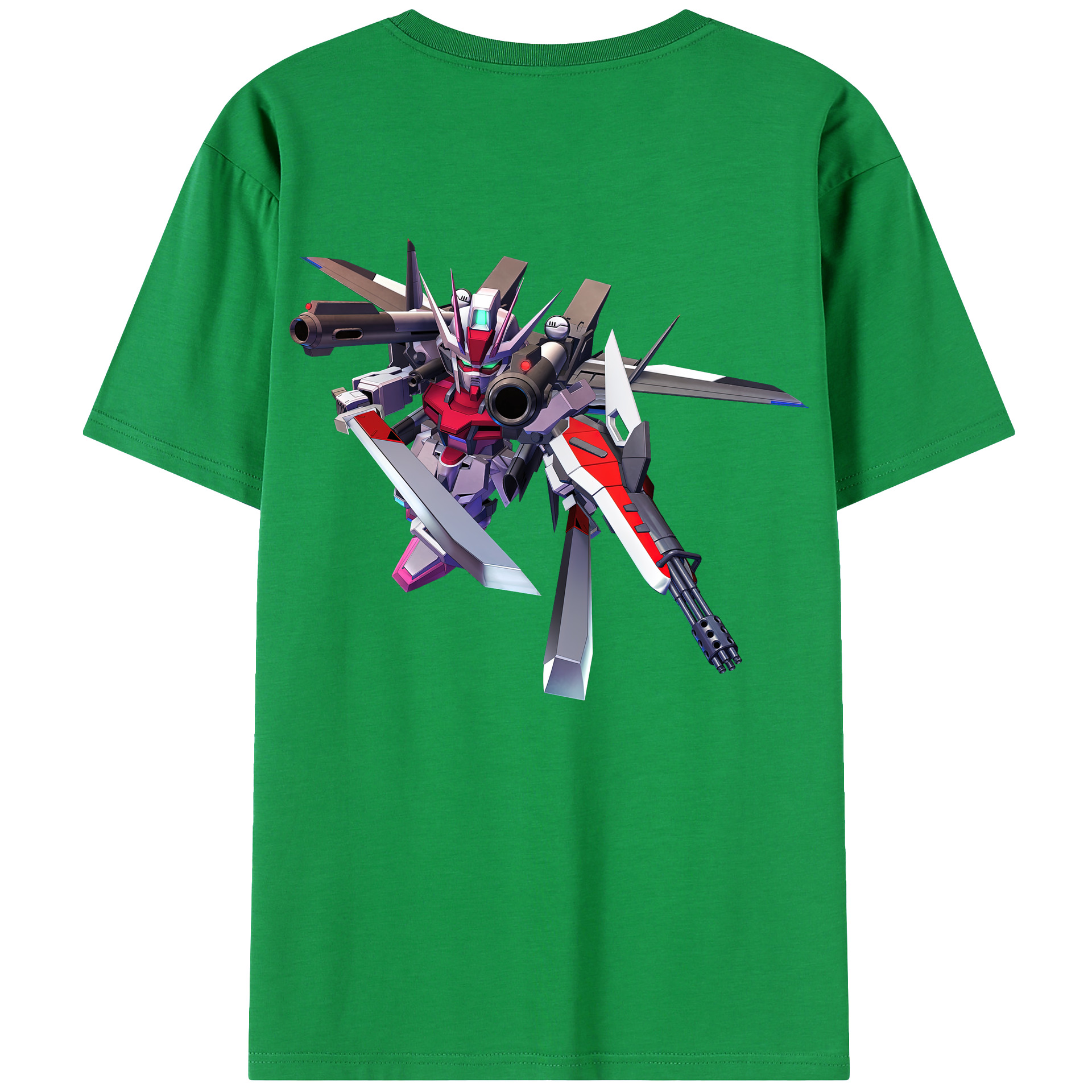 （画像用） 機動戦士ガンダム Mobile Suit Gundam レディース半袖Tシャツ(バックプリント)