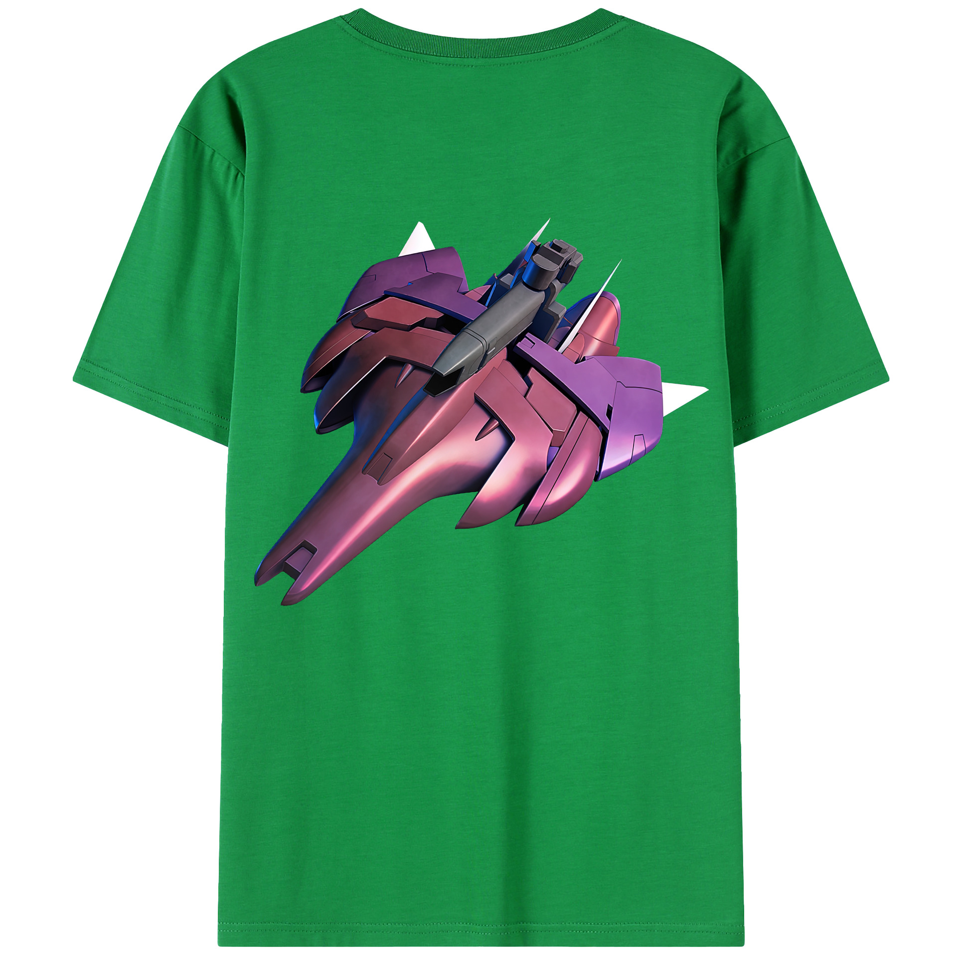 （画像用） 機動戦士ガンダム Mobile Suit Gundam レディース半袖Tシャツ(バックプリント)