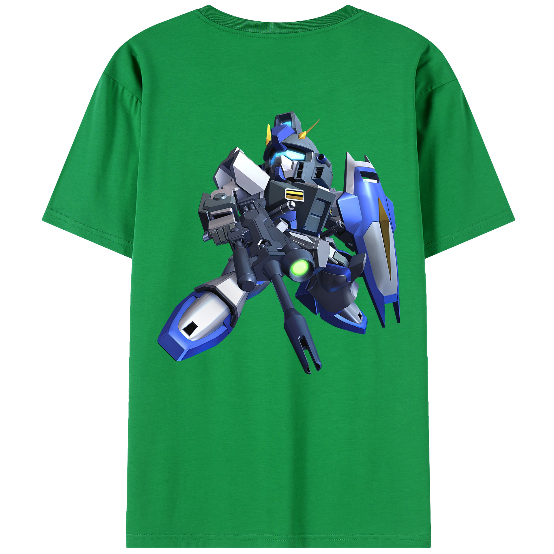 （画像用） 機動戦士ガンダム Mobile Suit Gundam レディース半袖Tシャツ(バックプリント)