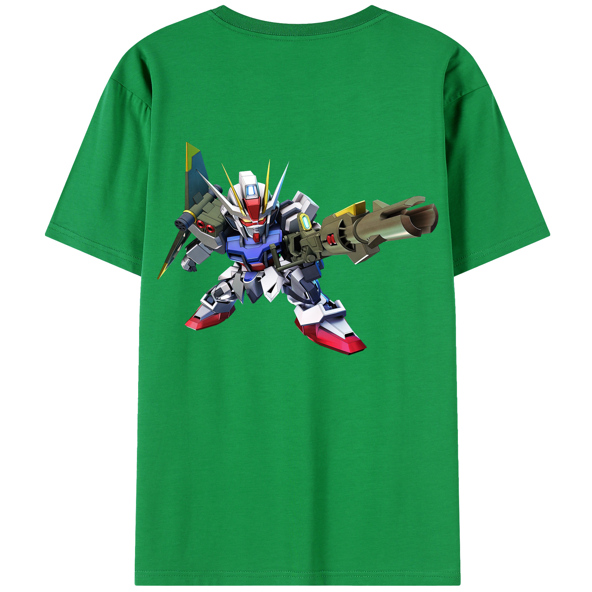 （画像用） 機動戦士ガンダム Mobile Suit Gundam レディース半袖Tシャツ(バックプリント)