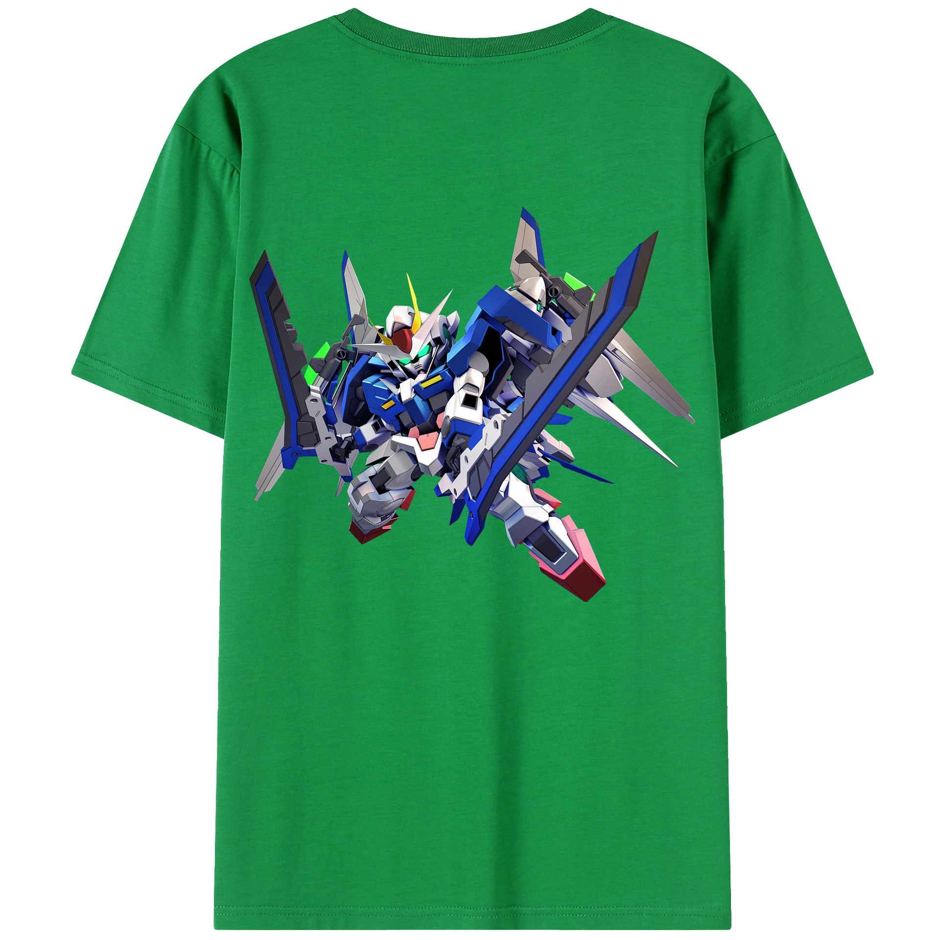 （画像用） 機動戦士ガンダム Mobile Suit Gundam レディース半袖Tシャツ(バックプリント)