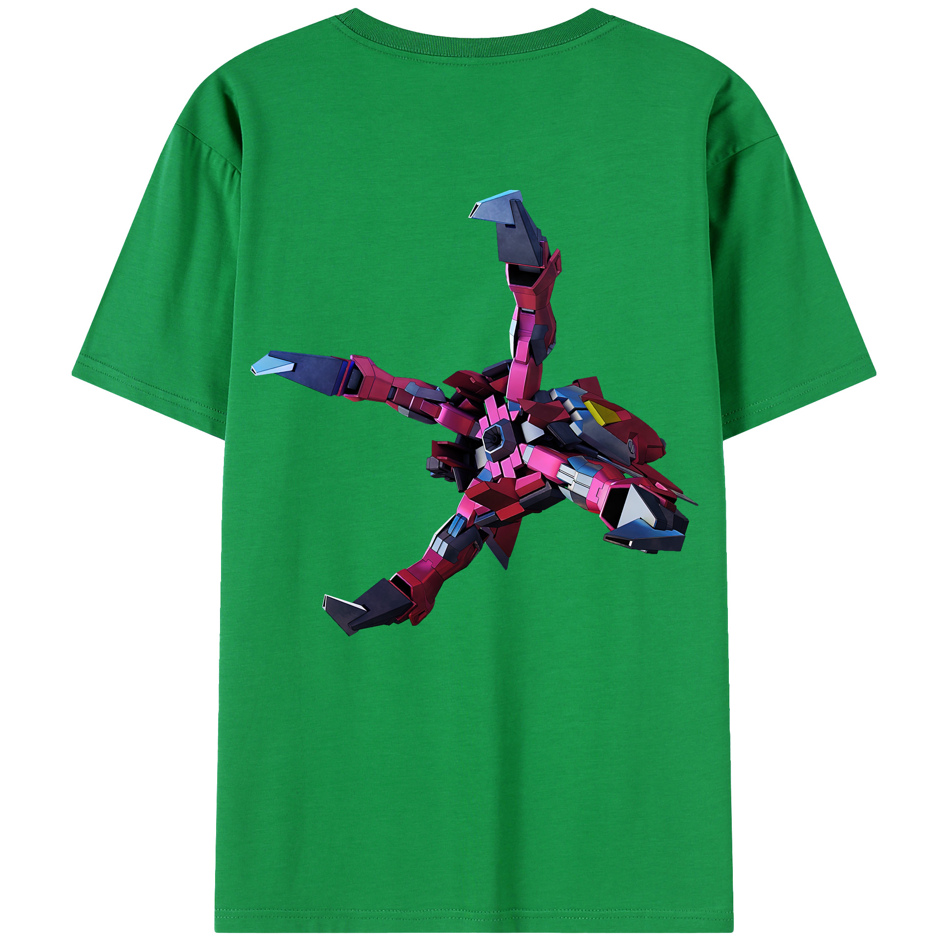 （画像用） 機動戦士ガンダム Mobile Suit Gundam レディース半袖Tシャツ(バックプリント)
