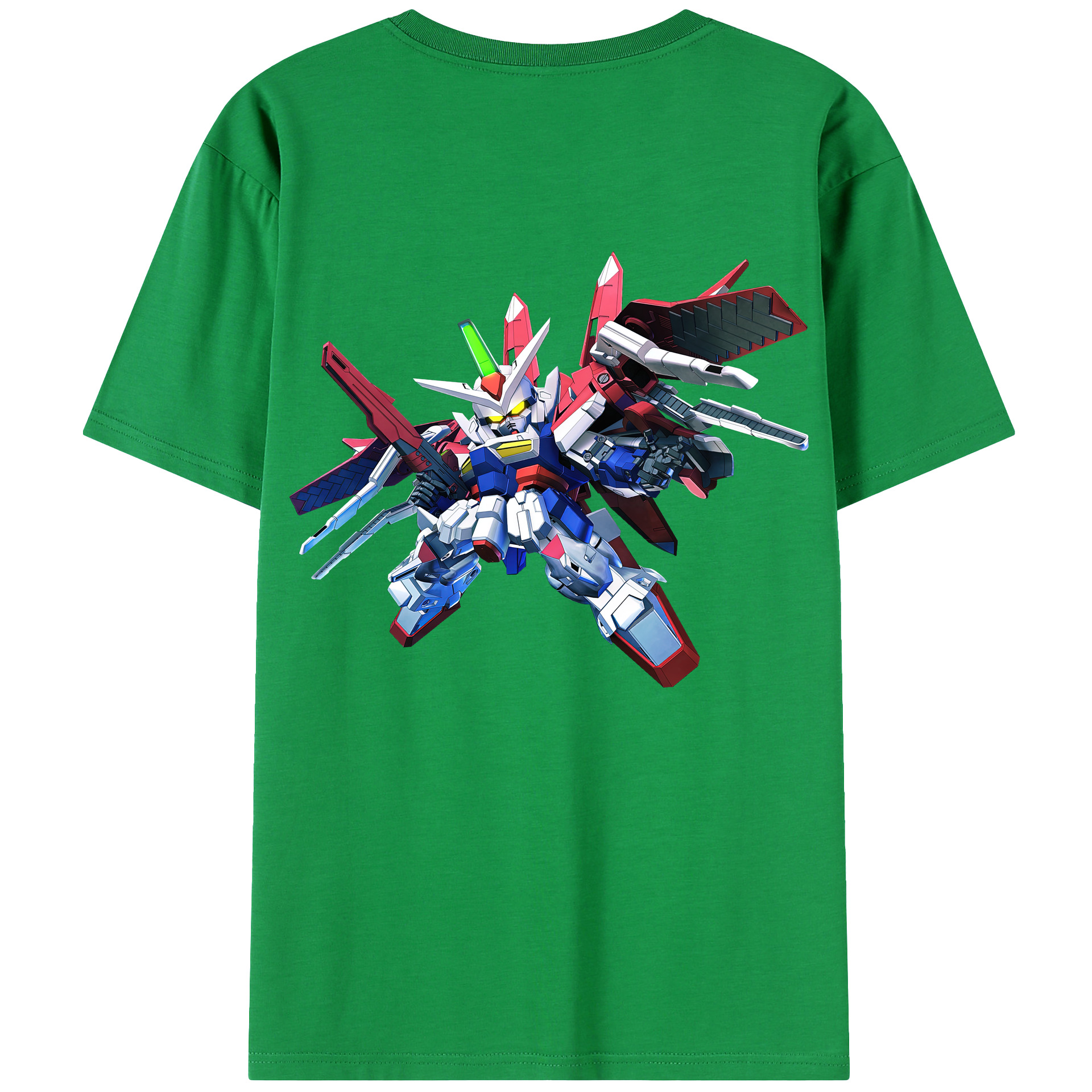 （画像用） 機動戦士ガンダム Mobile Suit Gundam レディース半袖Tシャツ(バックプリント)