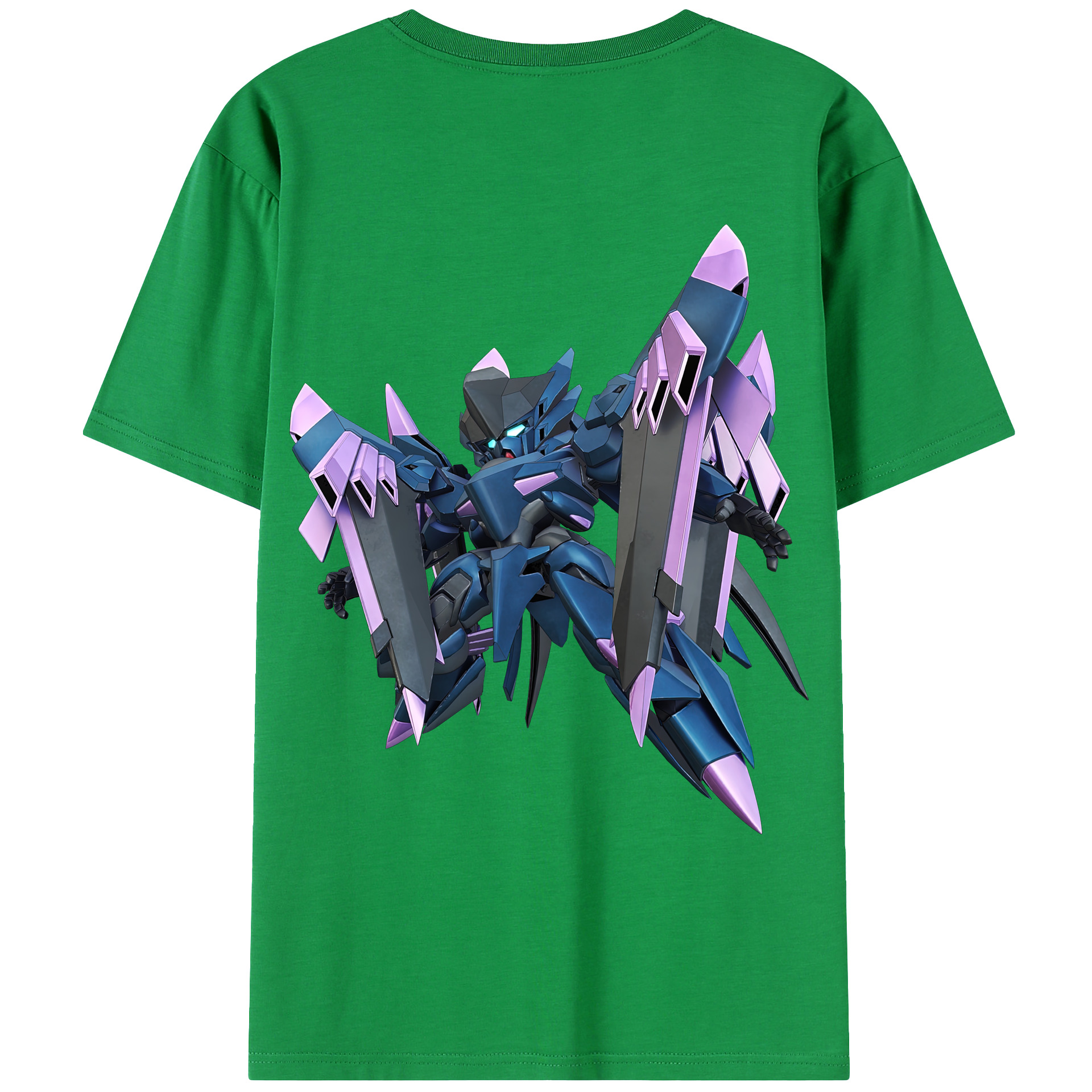 （画像用） 機動戦士ガンダム Mobile Suit Gundam レディース半袖Tシャツ(バックプリント)