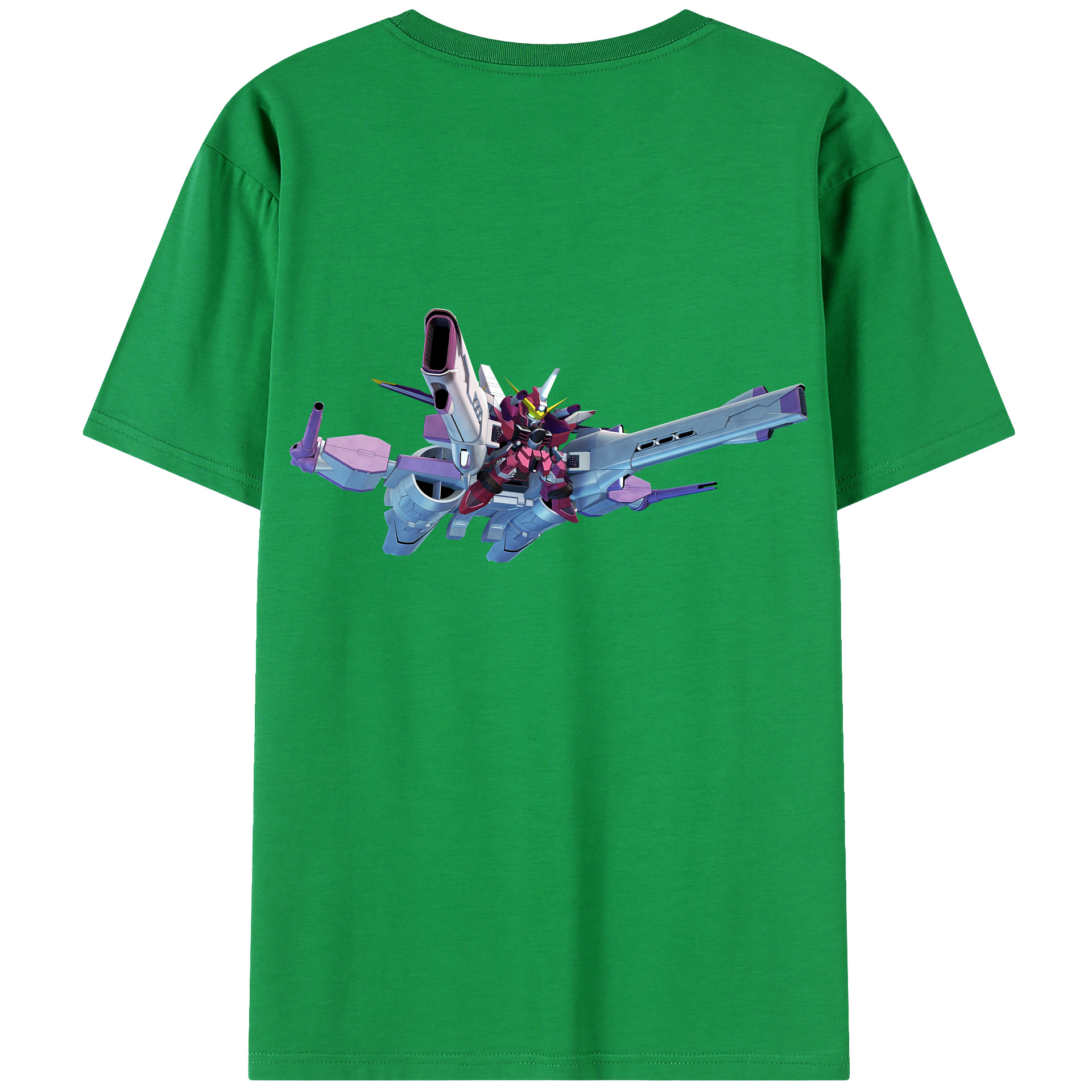 （画像用） 機動戦士ガンダム Mobile Suit Gundam レディース半袖Tシャツ(バックプリント)