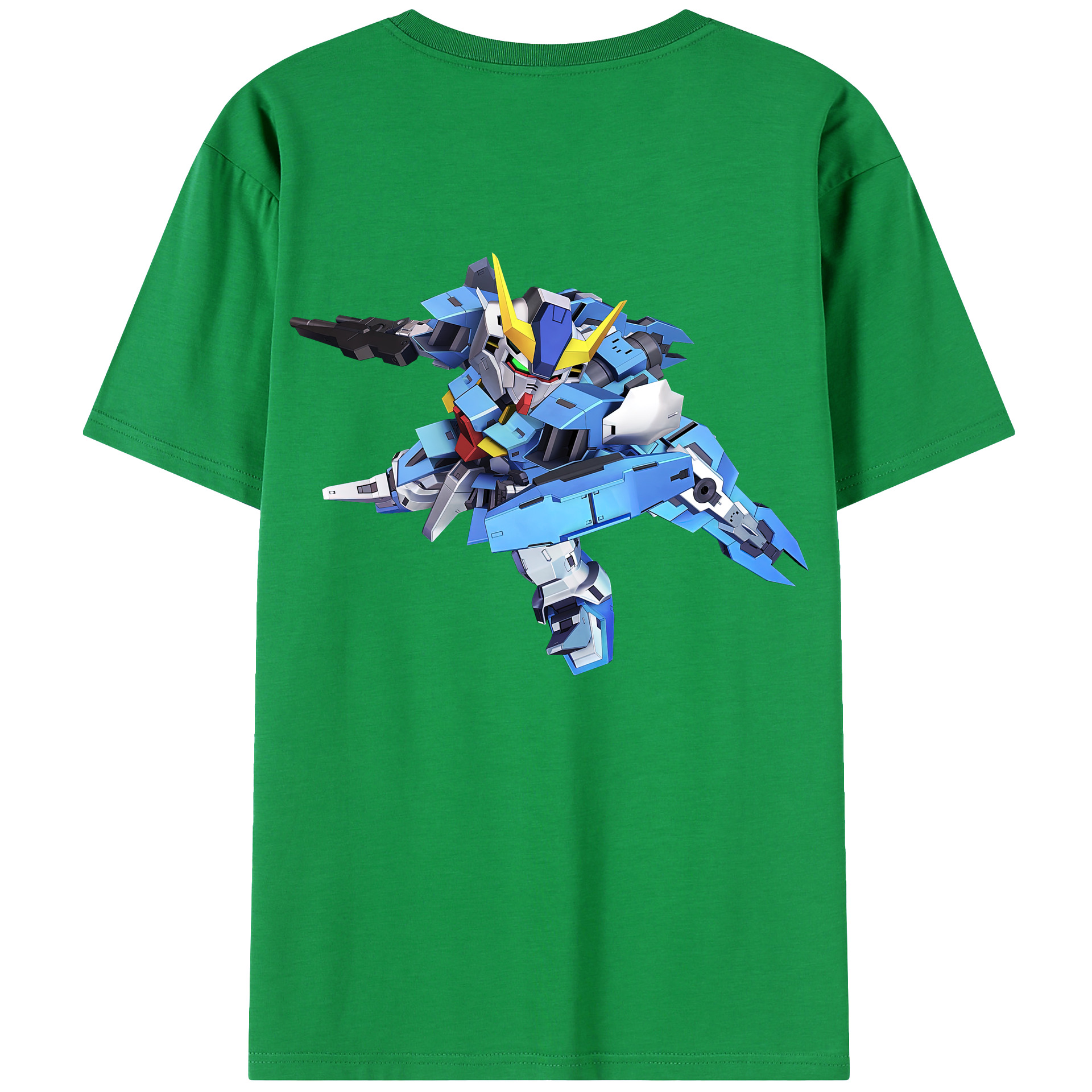（画像用） 機動戦士ガンダム Mobile Suit Gundam レディース半袖Tシャツ(バックプリント)