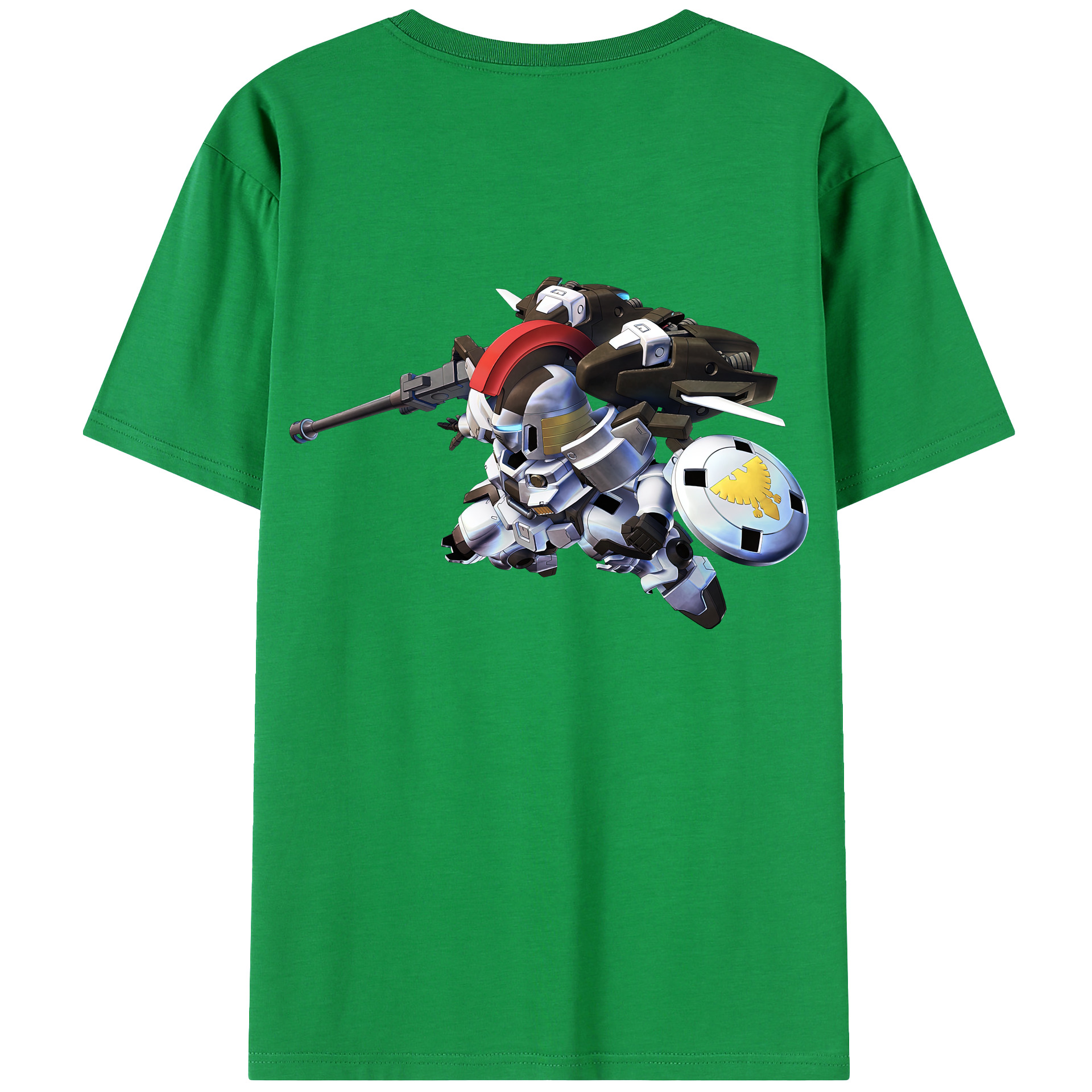 （画像用） 機動戦士ガンダム Mobile Suit Gundam レディース半袖Tシャツ(バックプリント)