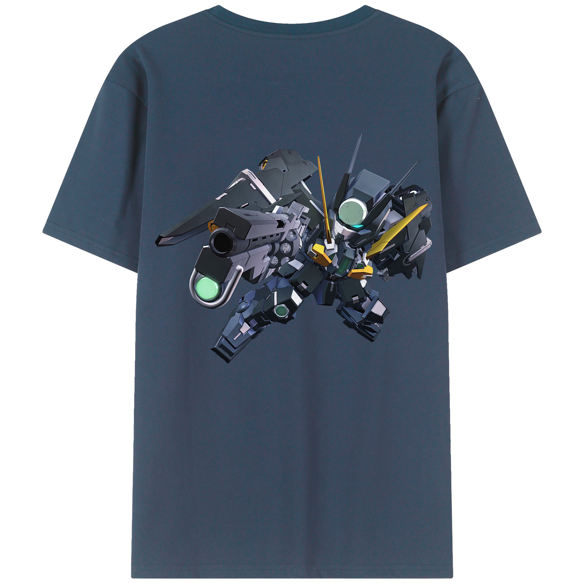 （画像用） 機動戦士ガンダム Mobile Suit Gundam レディース半袖Tシャツ(バックプリント)