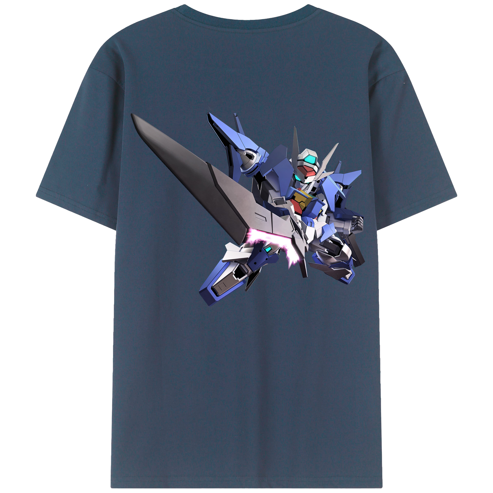 （画像用） 機動戦士ガンダム Mobile Suit Gundam レディース半袖Tシャツ(バックプリント)