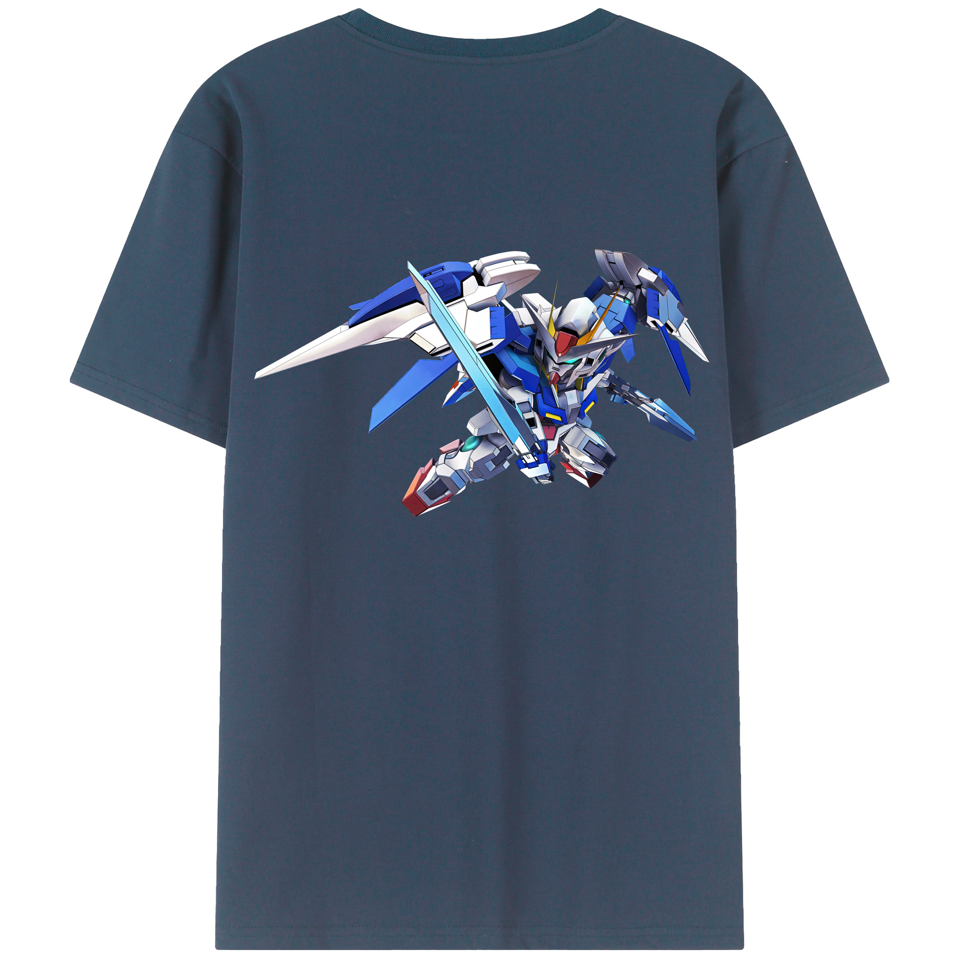 （画像用） 機動戦士ガンダム Mobile Suit Gundam レディース半袖Tシャツ(バックプリント)