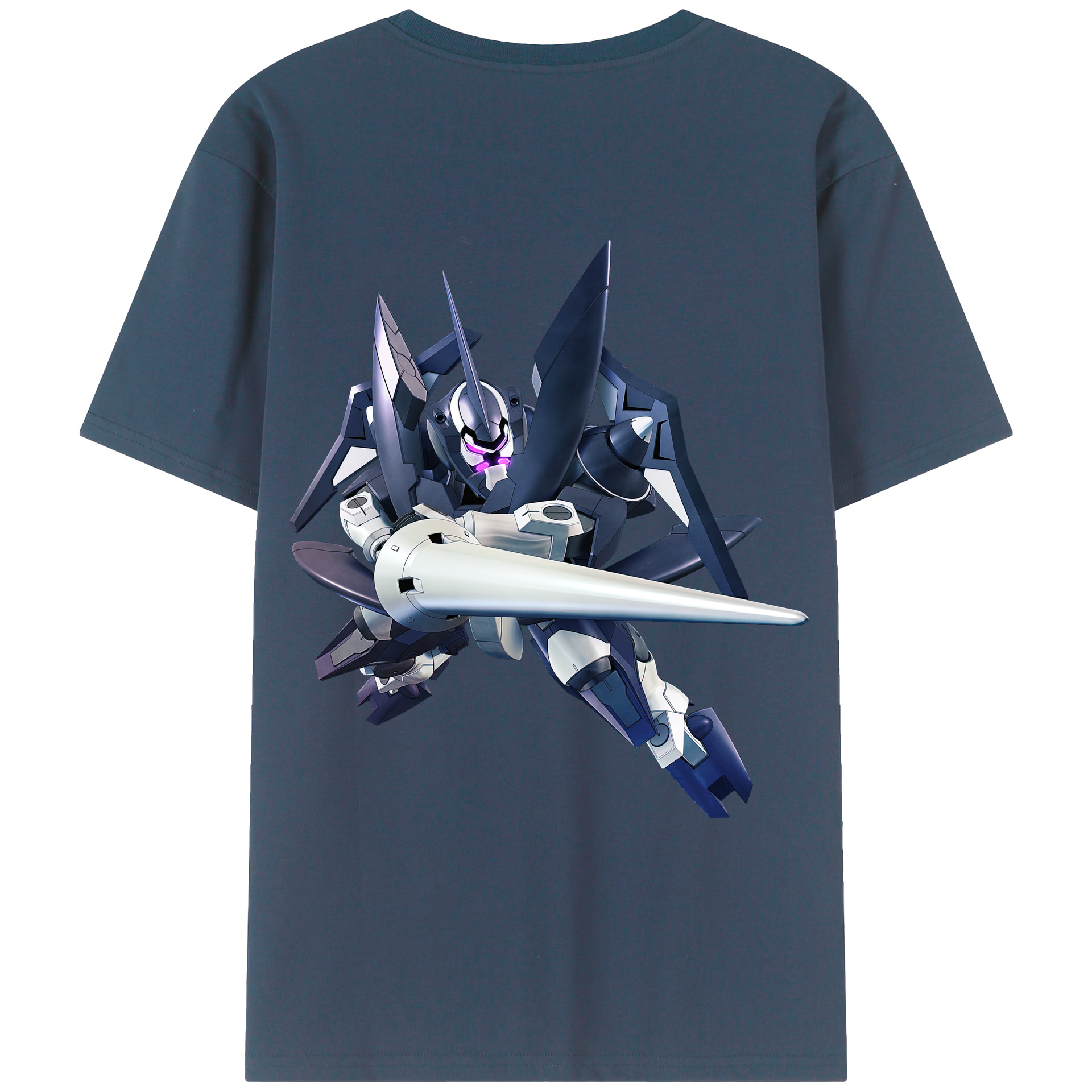 （画像用） 機動戦士ガンダム Mobile Suit Gundam レディース半袖Tシャツ(バックプリント)