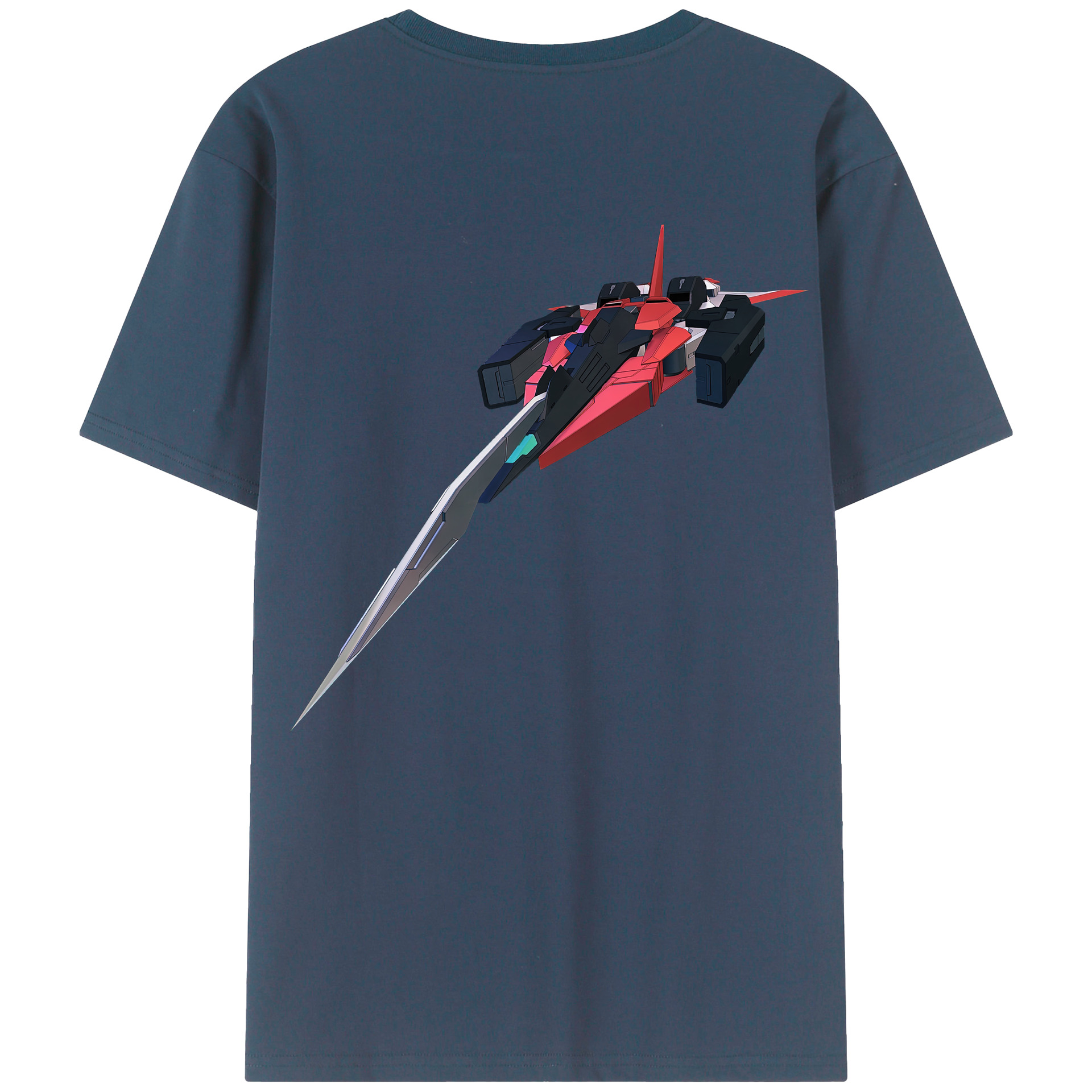 （画像用） 機動戦士ガンダム Mobile Suit Gundam レディース半袖Tシャツ(バックプリント)