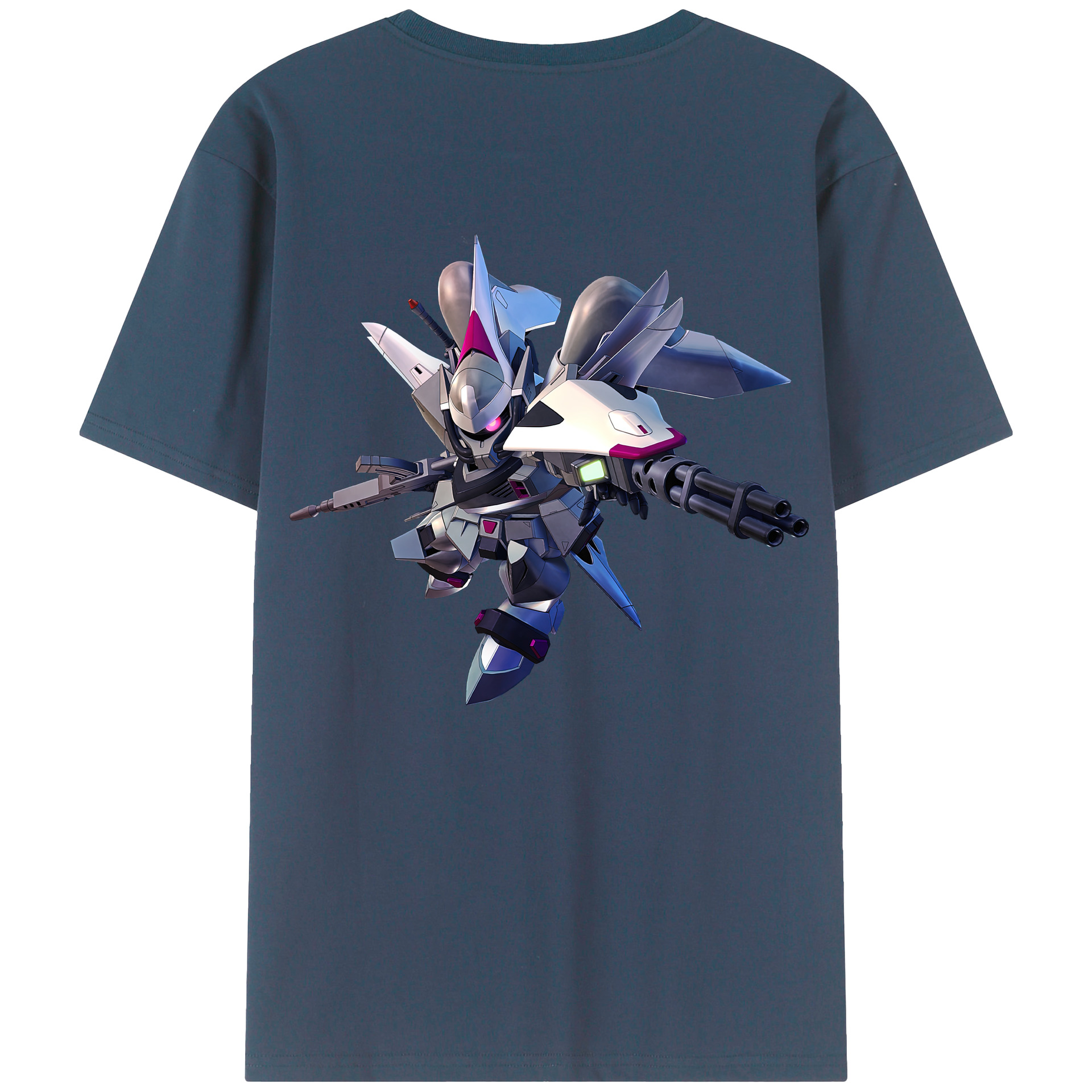 （画像用） 機動戦士ガンダム Mobile Suit Gundam レディース半袖Tシャツ(バックプリント)