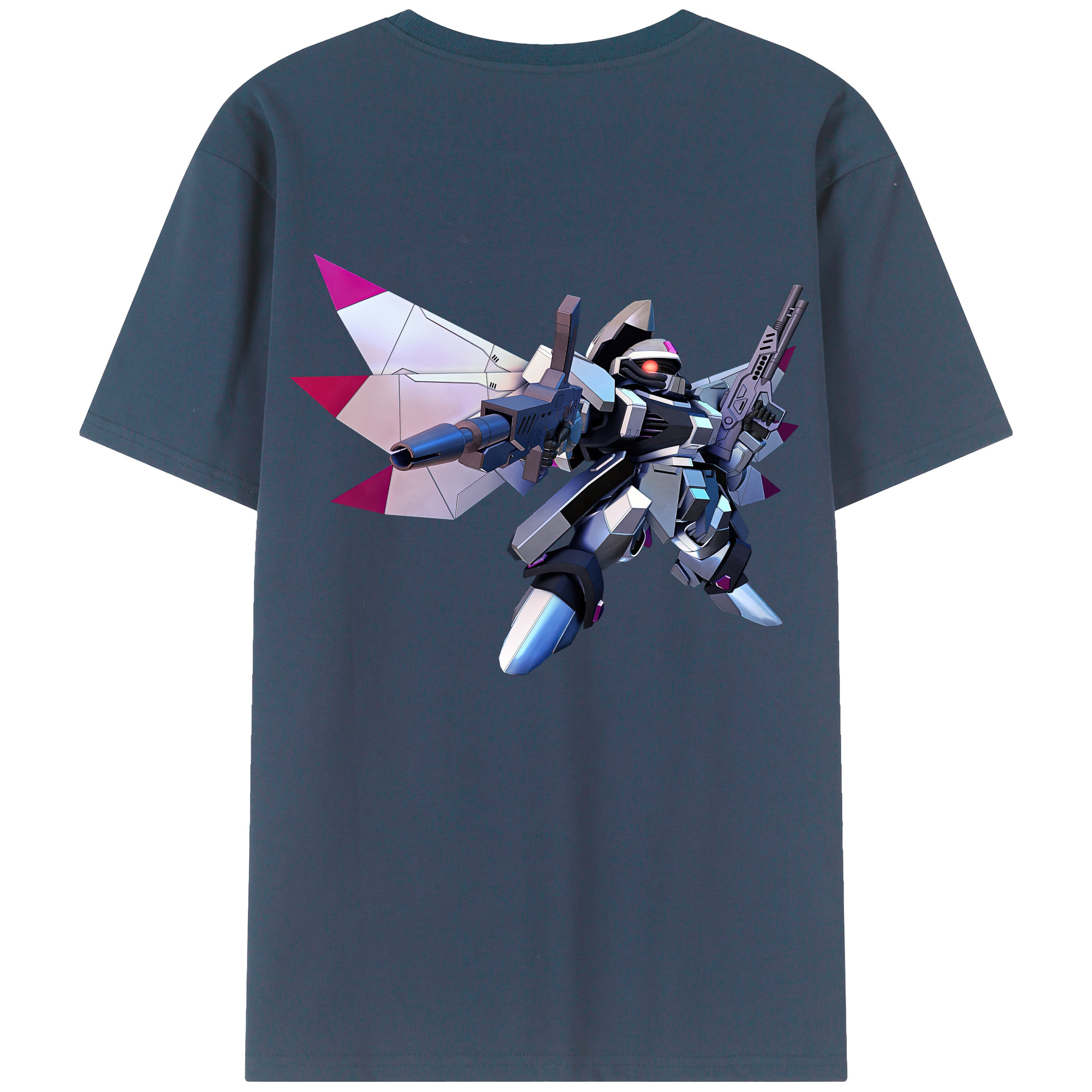 （画像用） 機動戦士ガンダム Mobile Suit Gundam レディース半袖Tシャツ(バックプリント)