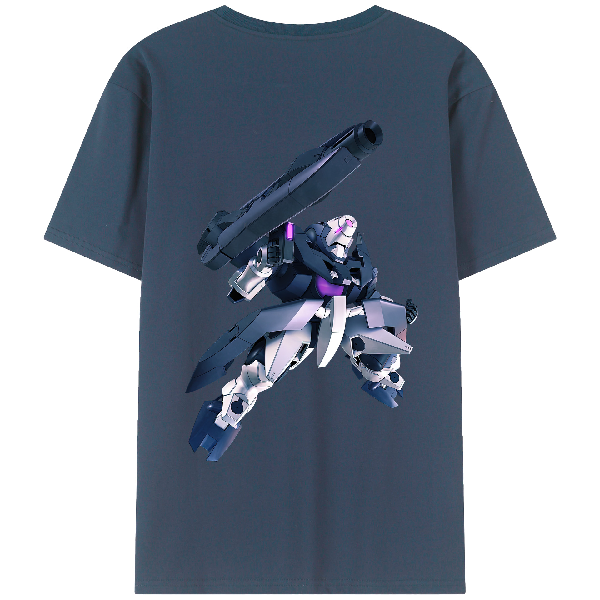 （画像用） 機動戦士ガンダム Mobile Suit Gundam レディース半袖Tシャツ(バックプリント)