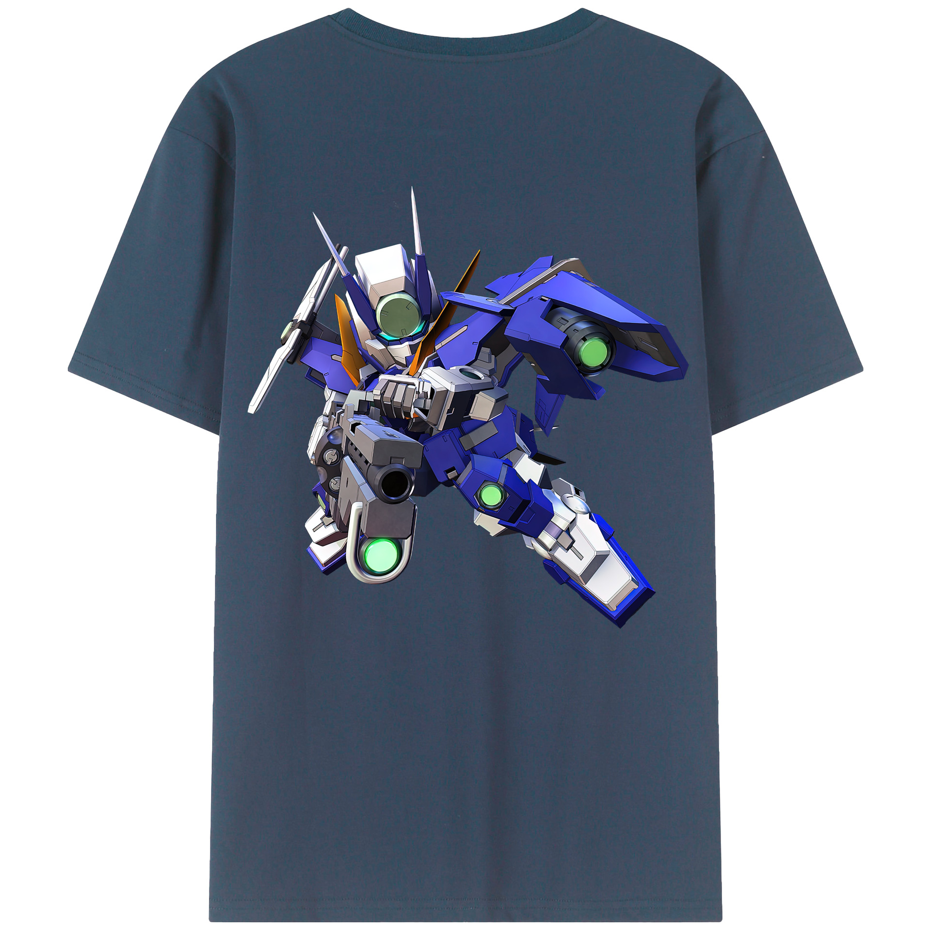 （画像用） 機動戦士ガンダム Mobile Suit Gundam レディース半袖Tシャツ(バックプリント)