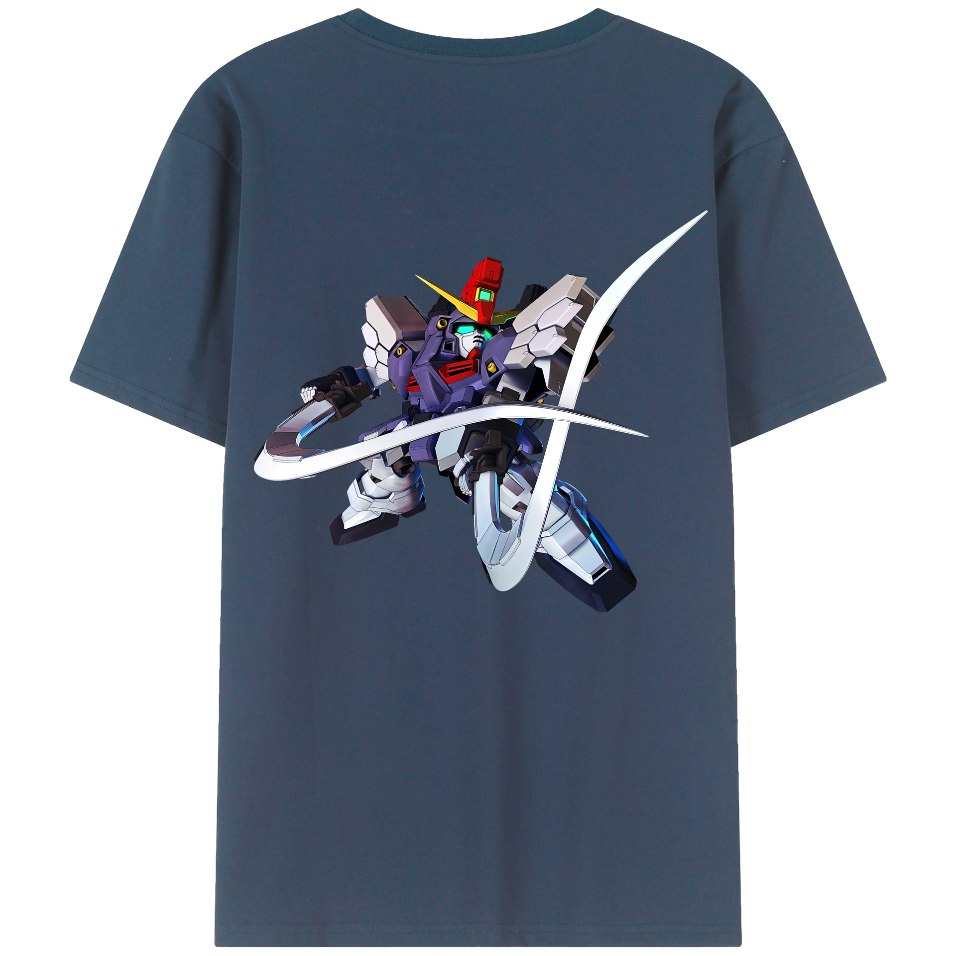 （画像用） 機動戦士ガンダム Mobile Suit Gundam レディース半袖Tシャツ(バックプリント)