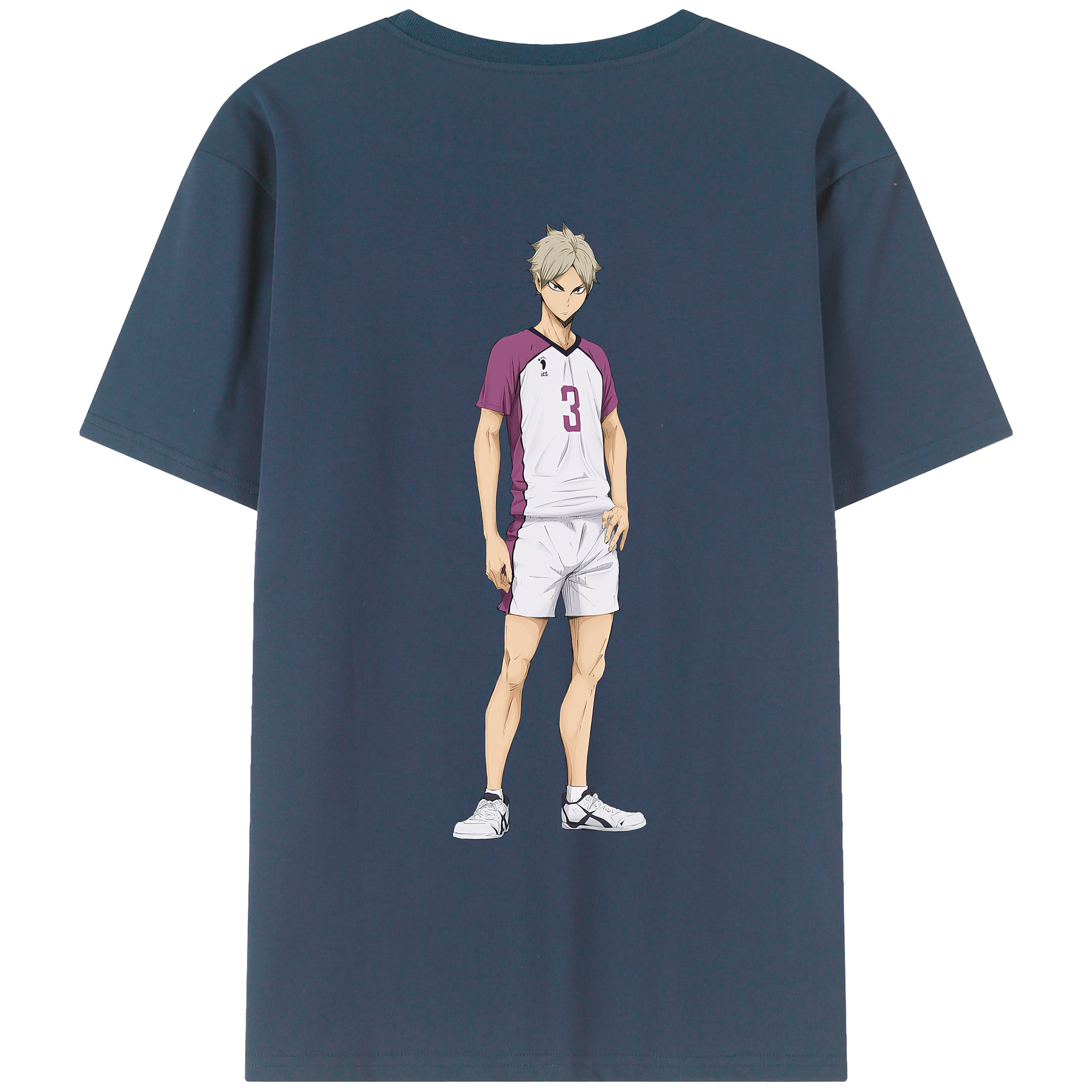 （画像用） 機動戦士ガンダム Mobile Suit Gundam レディース半袖Tシャツ(バックプリント)