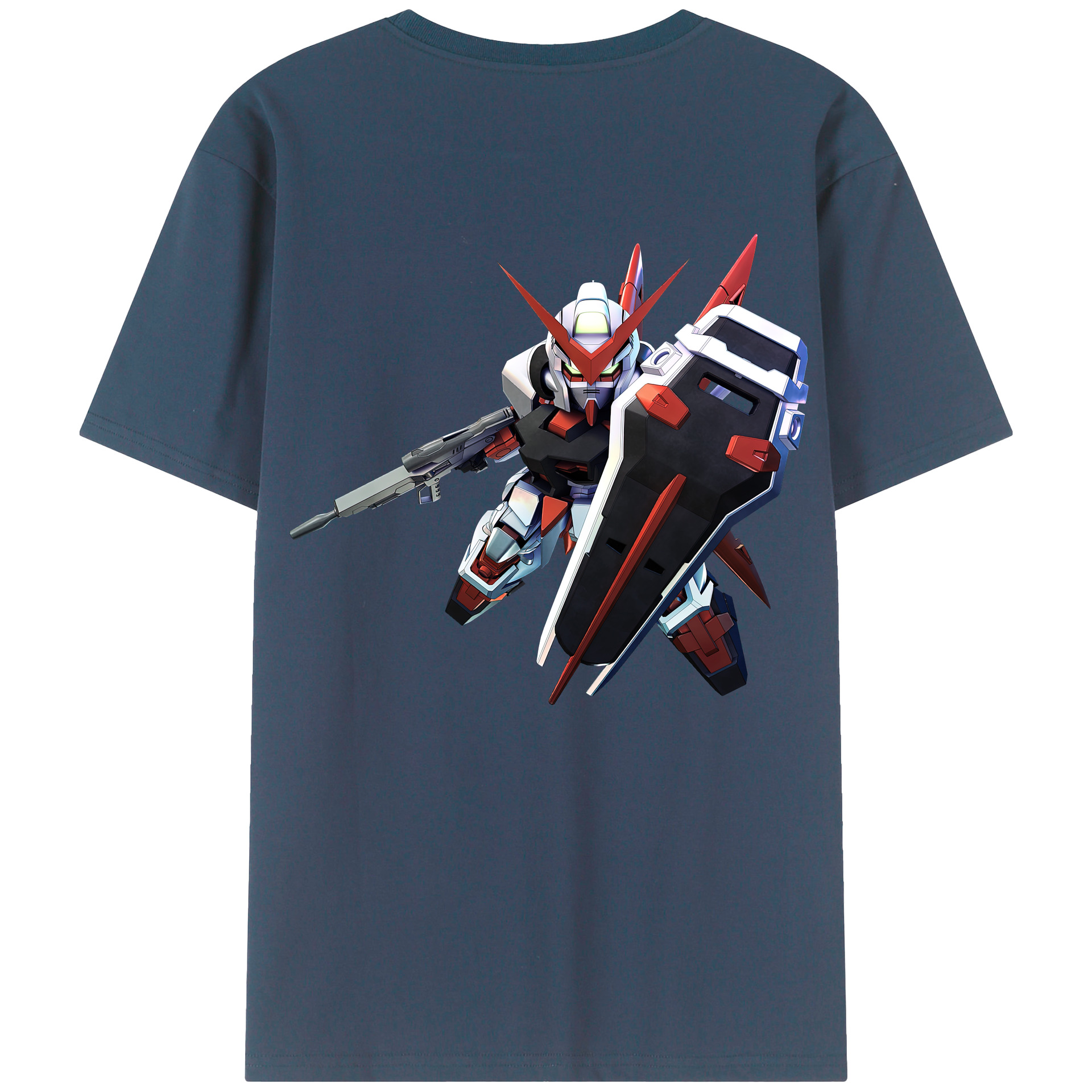 （画像用） 機動戦士ガンダム Mobile Suit Gundam レディース半袖Tシャツ(バックプリント)