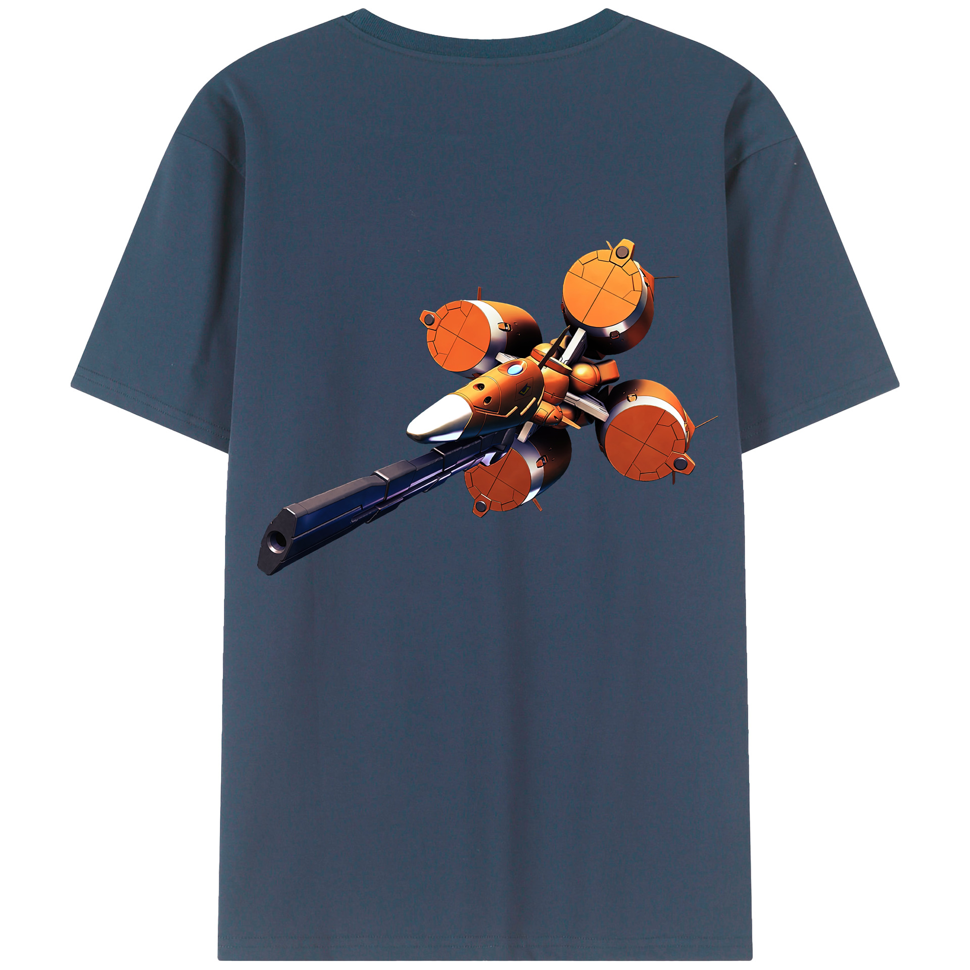 （画像用） 機動戦士ガンダム Mobile Suit Gundam レディース半袖Tシャツ(バックプリント)