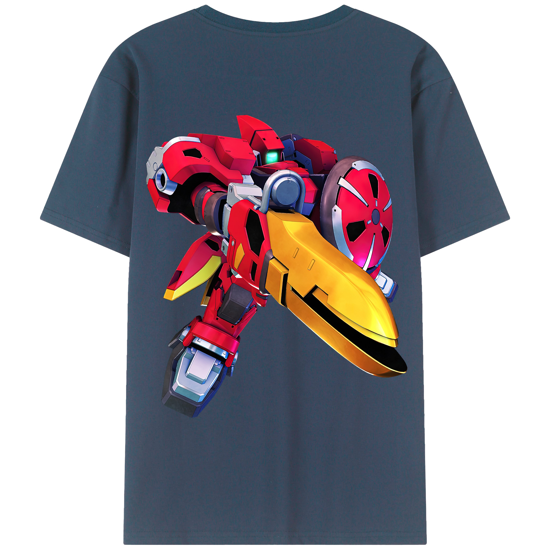 （画像用） 機動戦士ガンダム Mobile Suit Gundam レディース半袖Tシャツ(バックプリント)