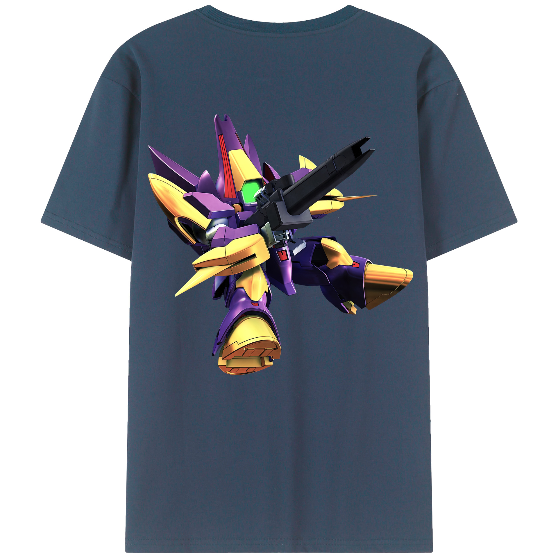 （画像用） 機動戦士ガンダム Mobile Suit Gundam レディース半袖Tシャツ(バックプリント)