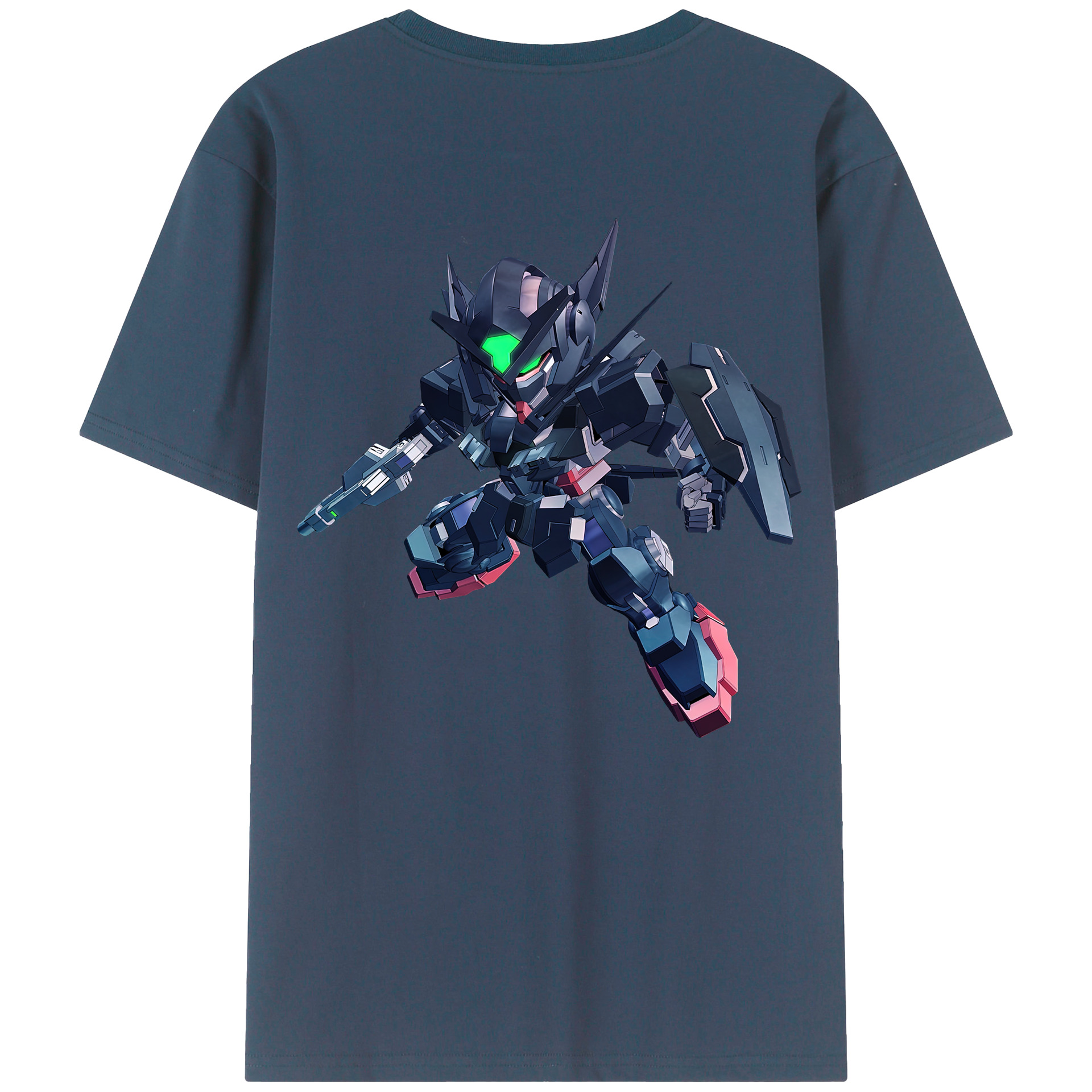 （画像用） 機動戦士ガンダム Mobile Suit Gundam レディース半袖Tシャツ(バックプリント)