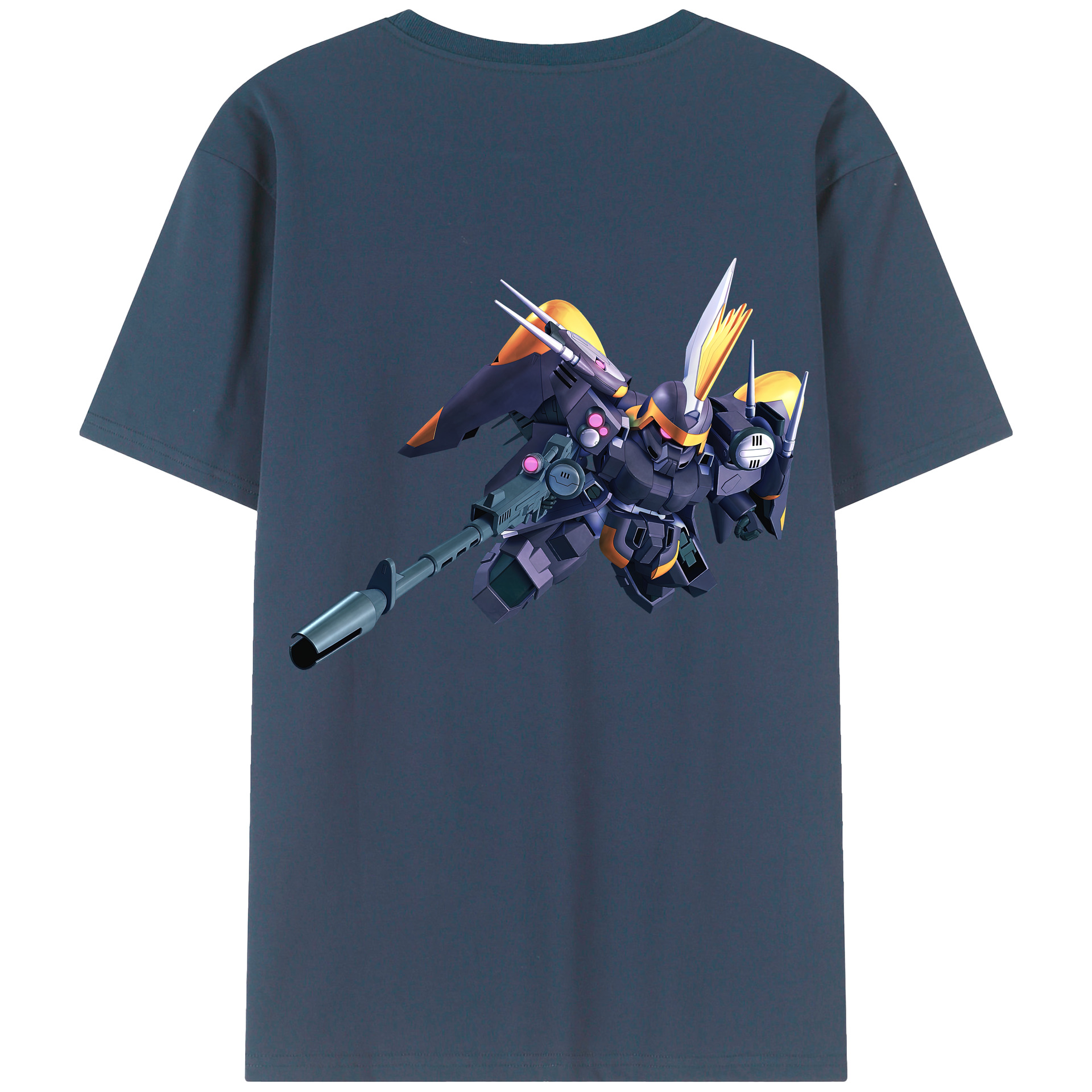（画像用） 機動戦士ガンダム Mobile Suit Gundam レディース半袖Tシャツ(バックプリント)