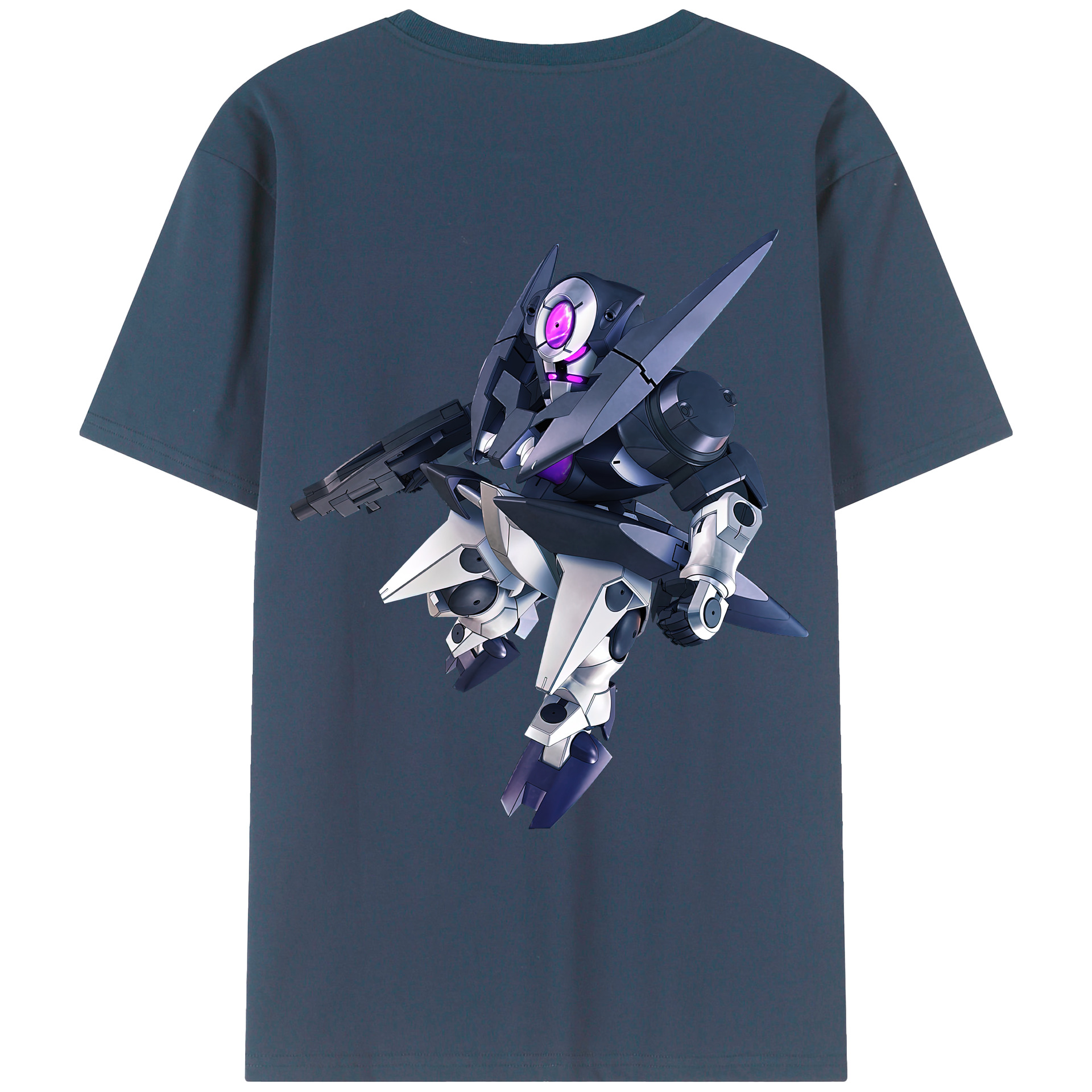 （画像用） 機動戦士ガンダム Mobile Suit Gundam レディース半袖Tシャツ(バックプリント)