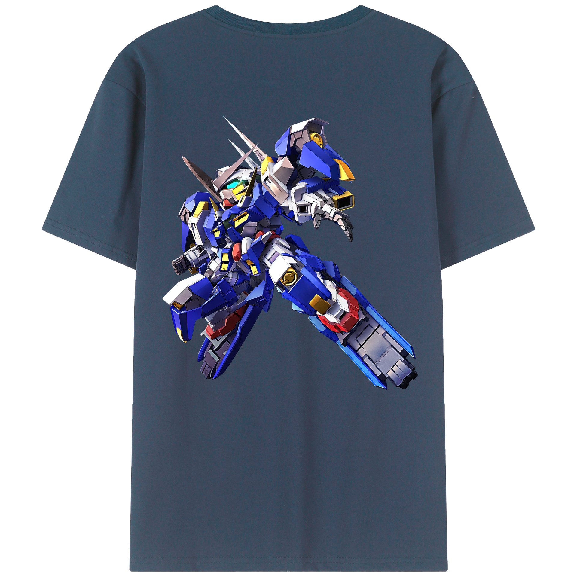 （画像用） 機動戦士ガンダム Mobile Suit Gundam レディース半袖Tシャツ(バックプリント)