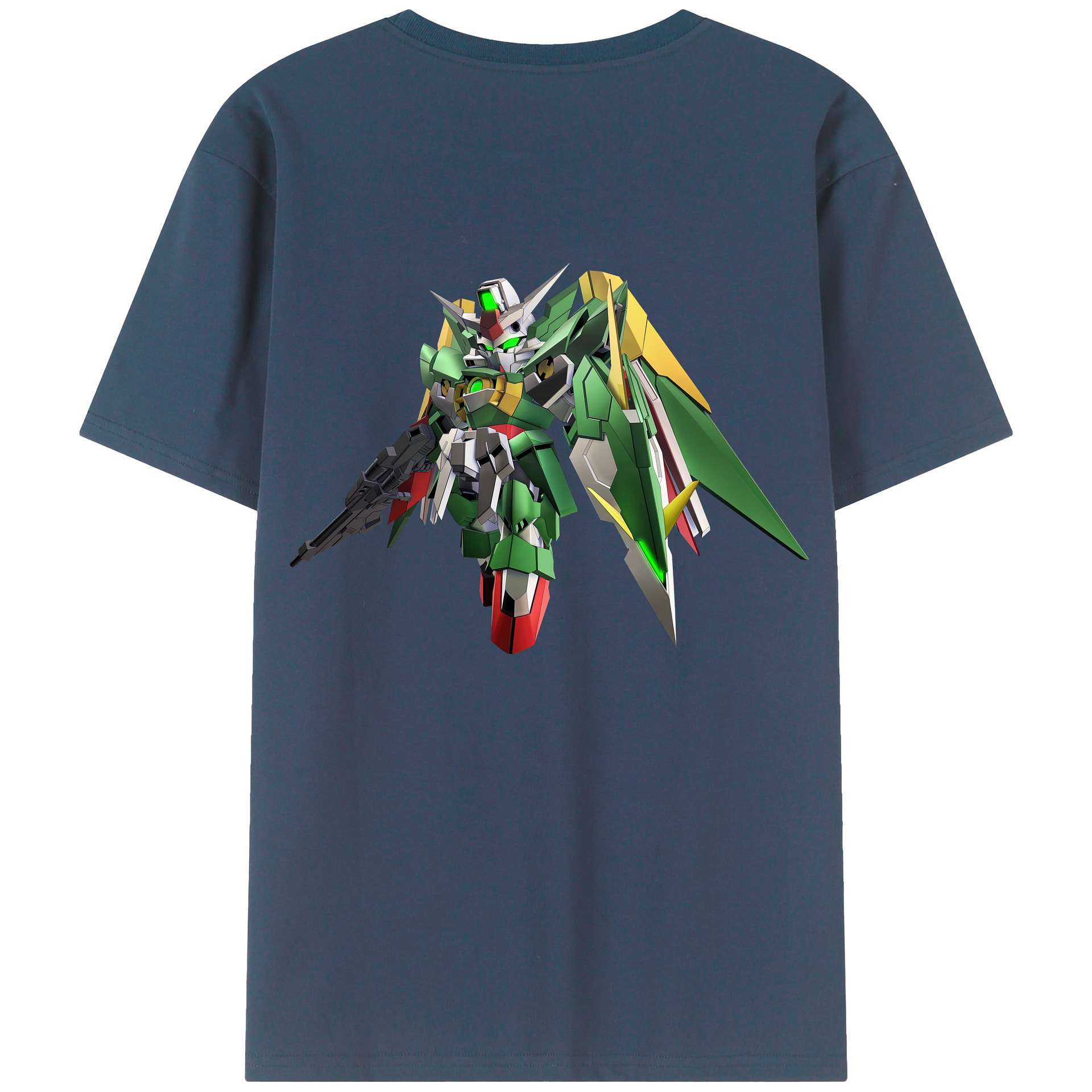 （画像用） 機動戦士ガンダム Mobile Suit Gundam レディース半袖Tシャツ(バックプリント)