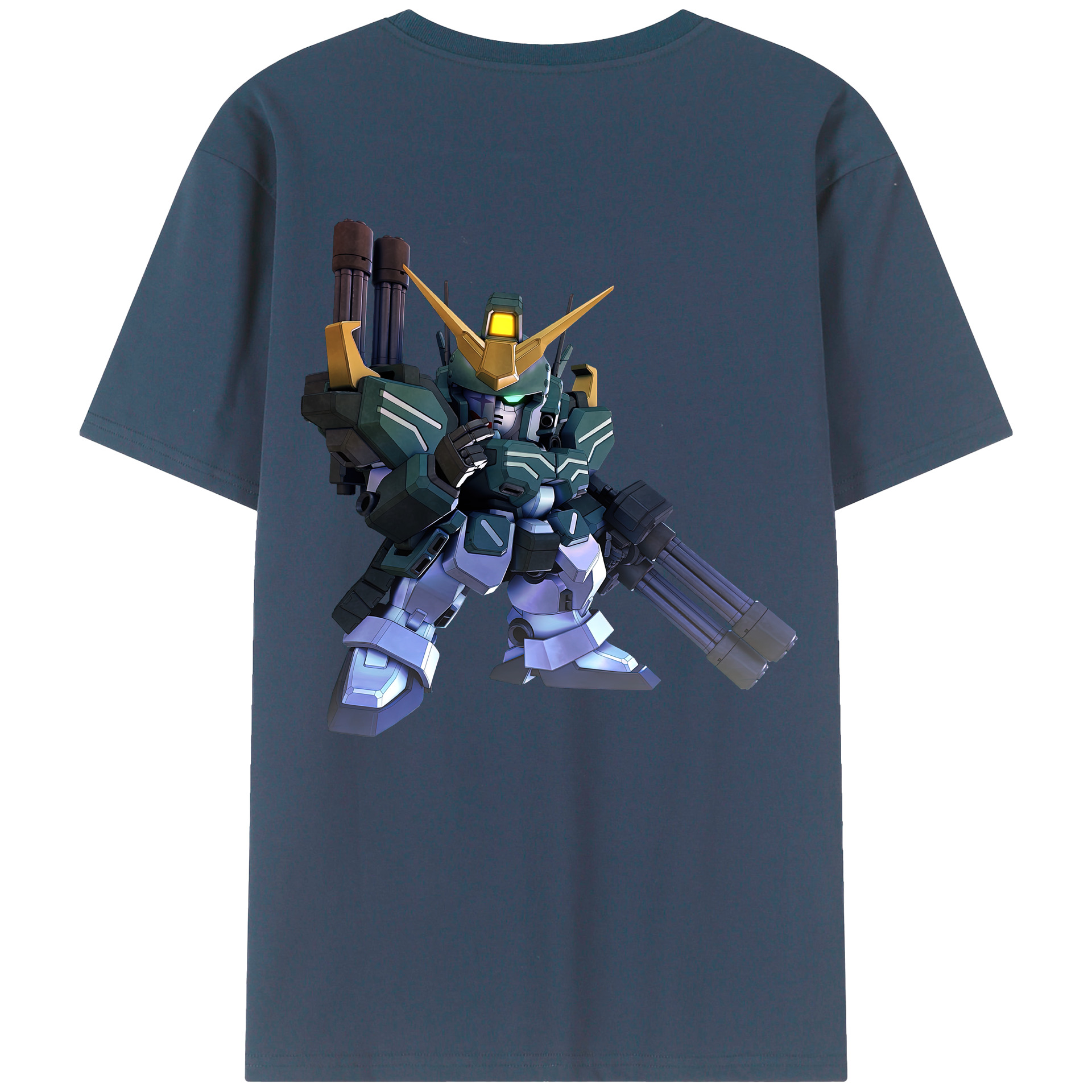 （画像用） 機動戦士ガンダム Mobile Suit Gundam レディース半袖Tシャツ(バックプリント)