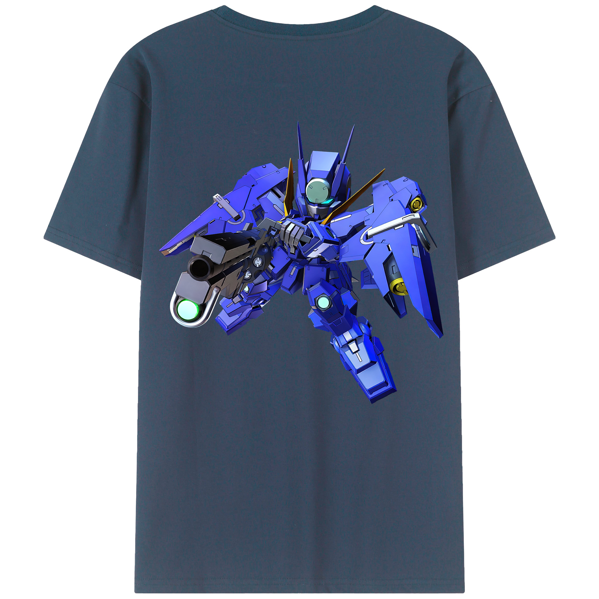 （画像用） 機動戦士ガンダム Mobile Suit Gundam レディース半袖Tシャツ(バックプリント)