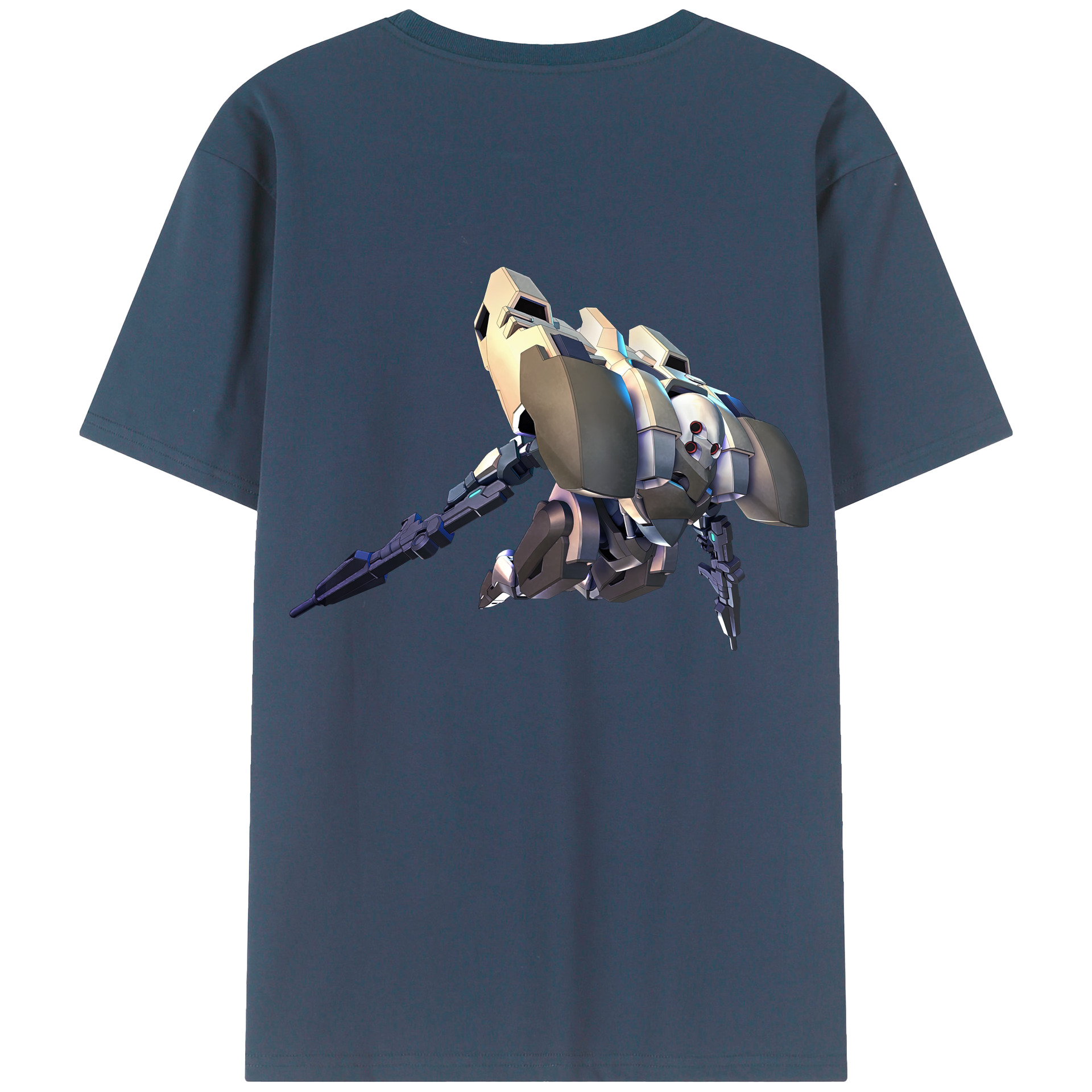 （画像用） 機動戦士ガンダム Mobile Suit Gundam レディース半袖Tシャツ(バックプリント)