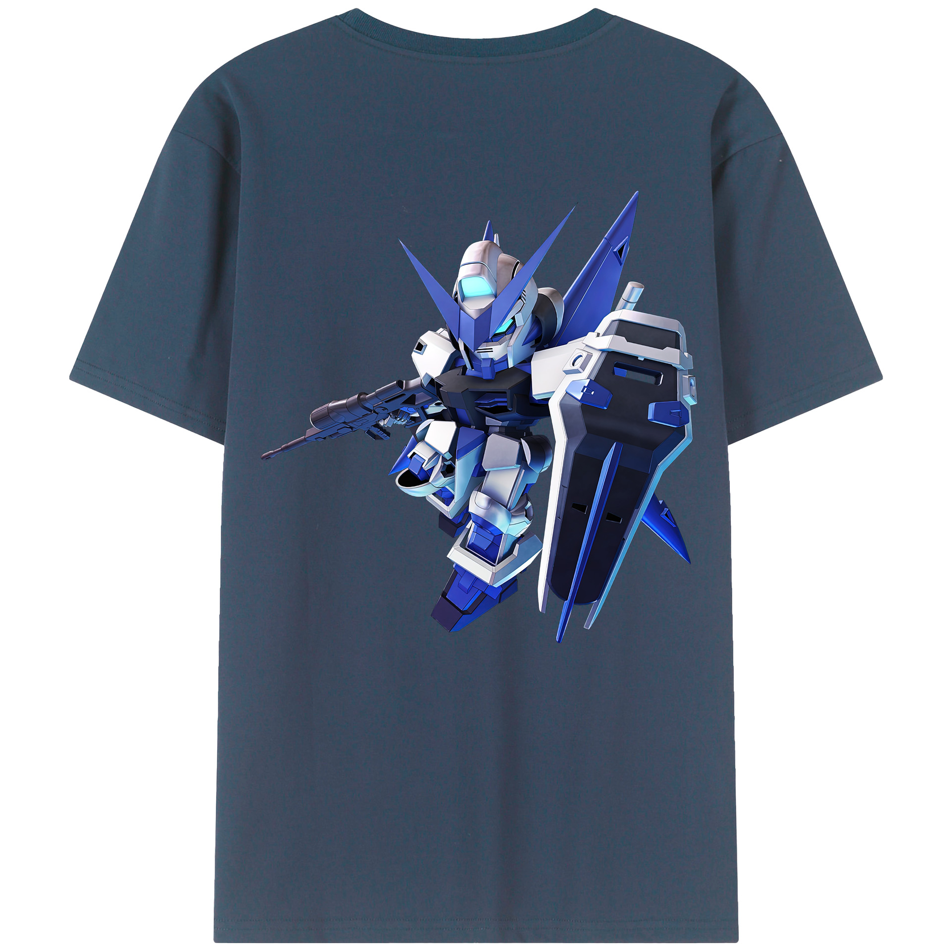 （画像用） 機動戦士ガンダム Mobile Suit Gundam レディース半袖Tシャツ(バックプリント)