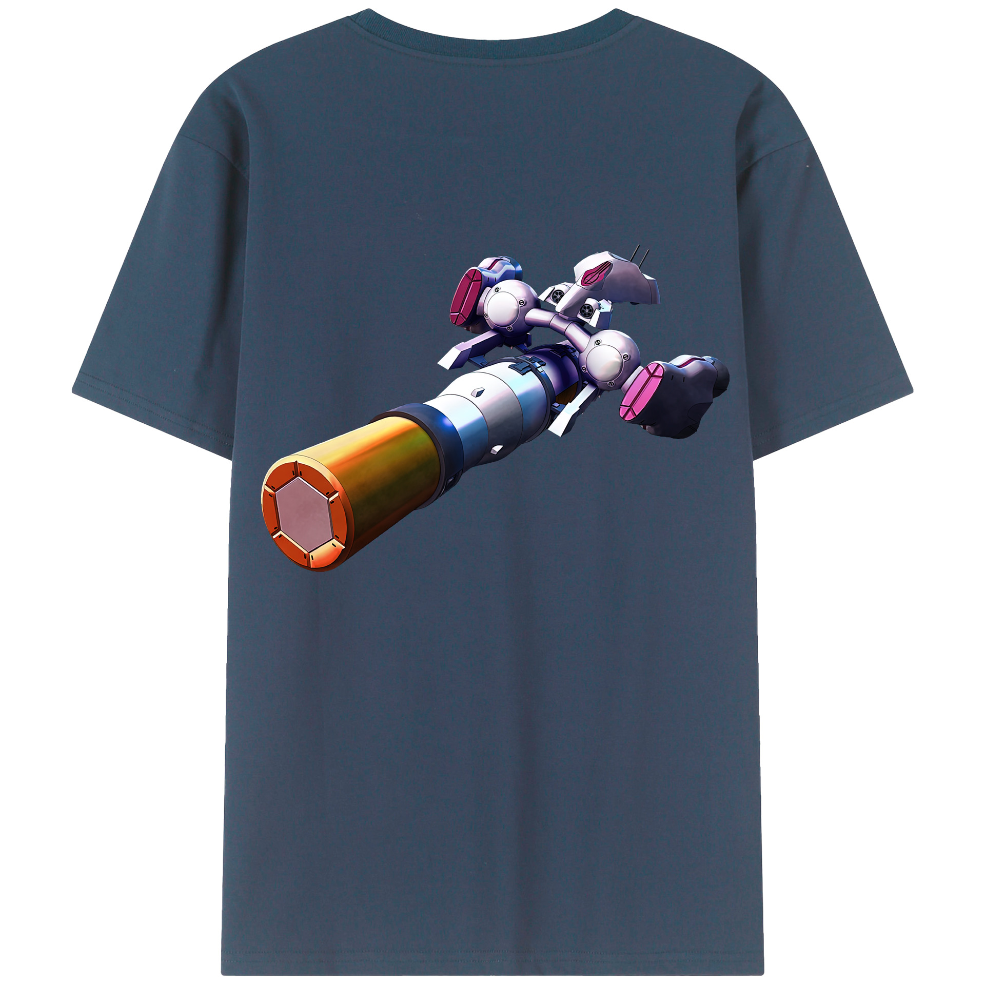 （画像用） 機動戦士ガンダム Mobile Suit Gundam レディース半袖Tシャツ(バックプリント)