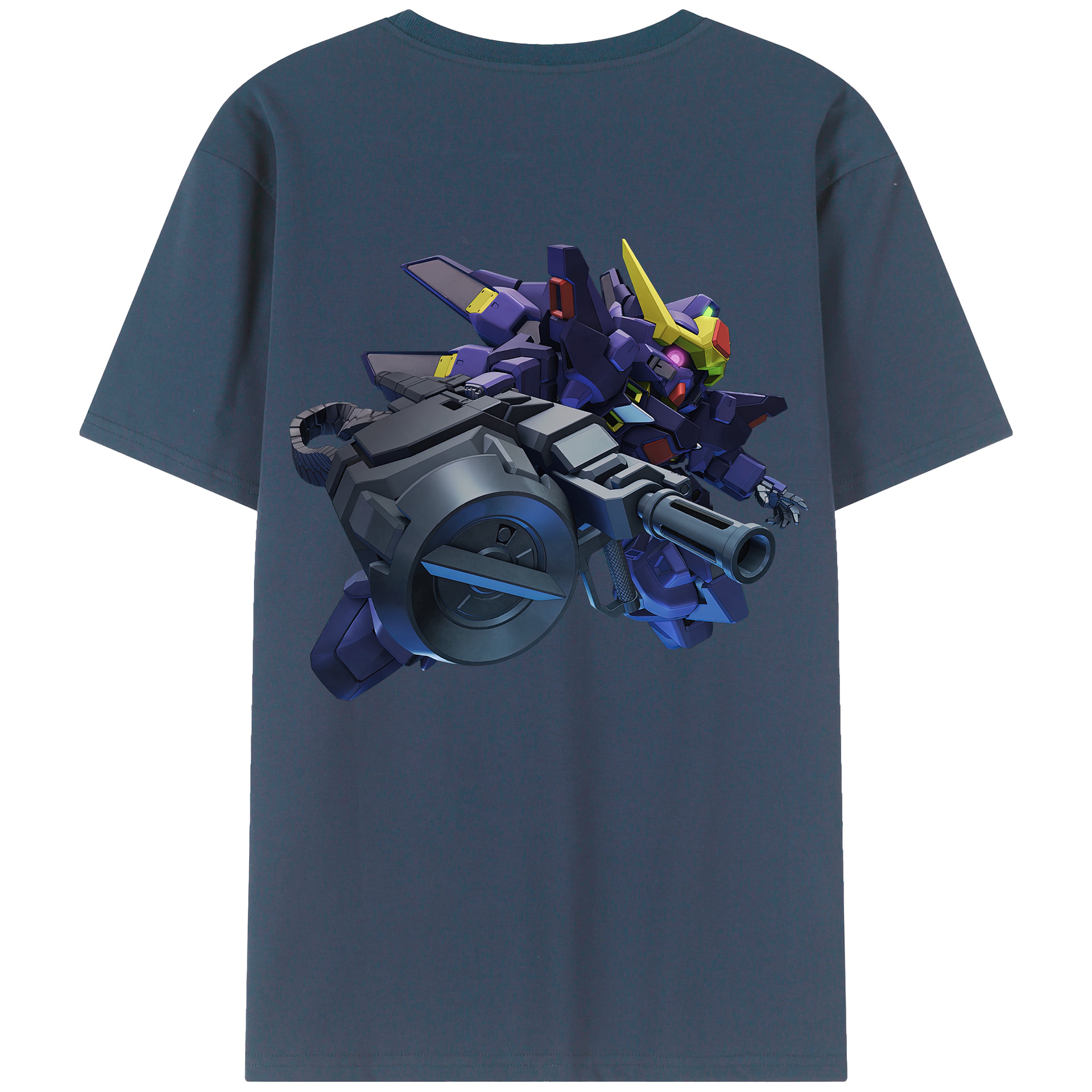 （画像用） 機動戦士ガンダム Mobile Suit Gundam レディース半袖Tシャツ(バックプリント)