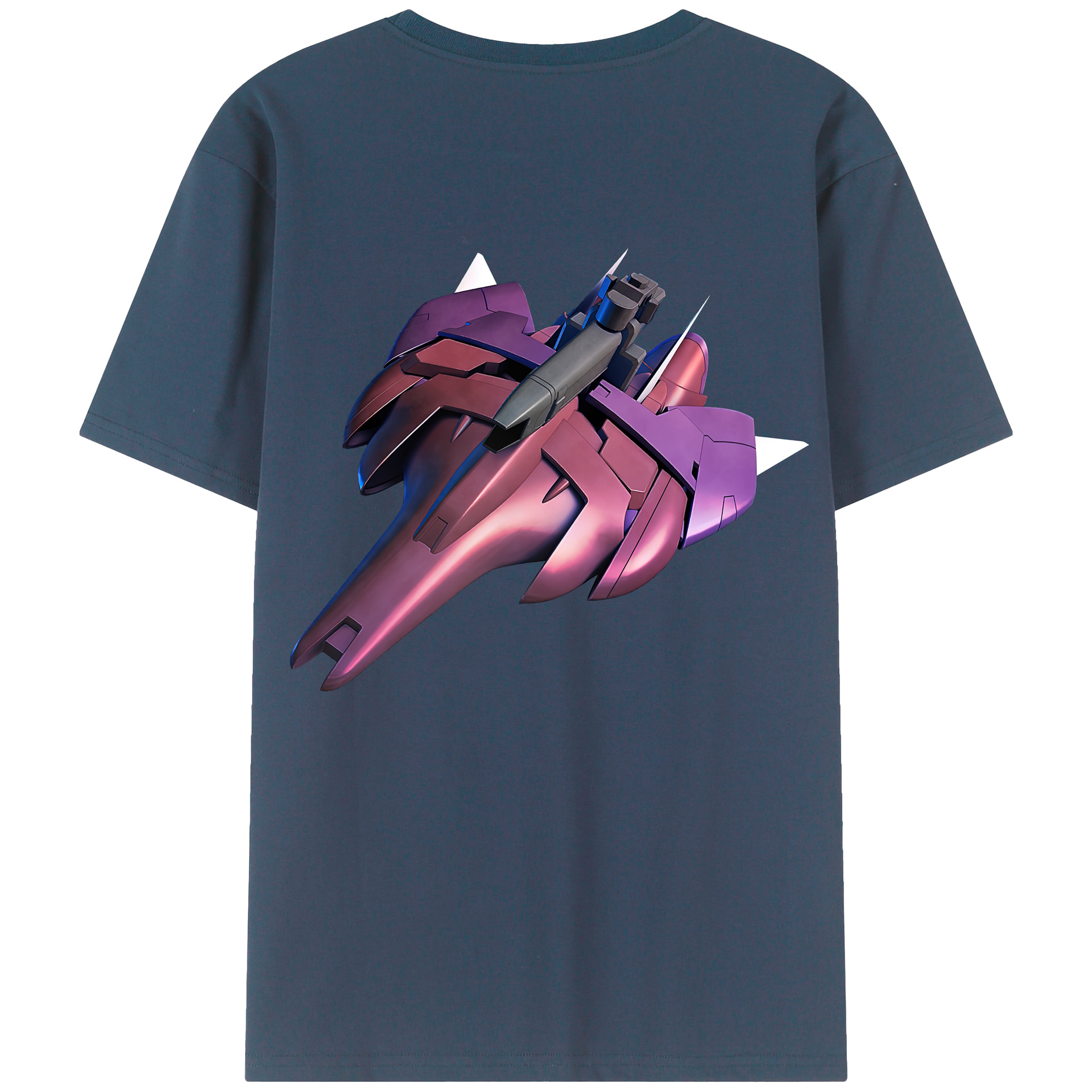 （画像用） 機動戦士ガンダム Mobile Suit Gundam レディース半袖Tシャツ(バックプリント)