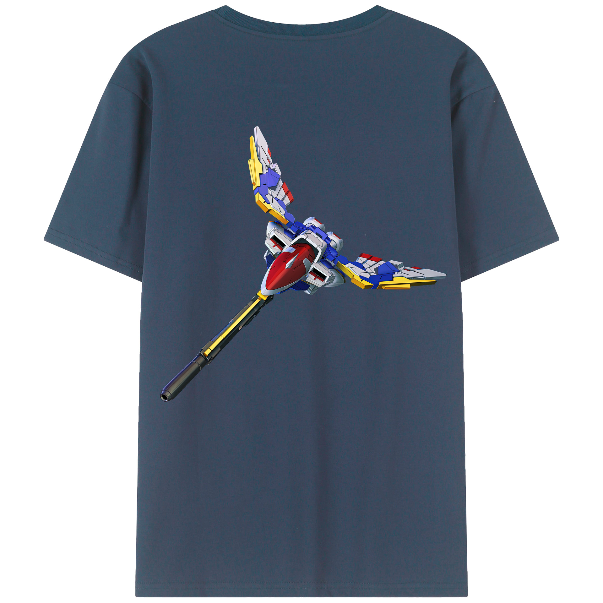 （画像用） 機動戦士ガンダム Mobile Suit Gundam レディース半袖Tシャツ(バックプリント)