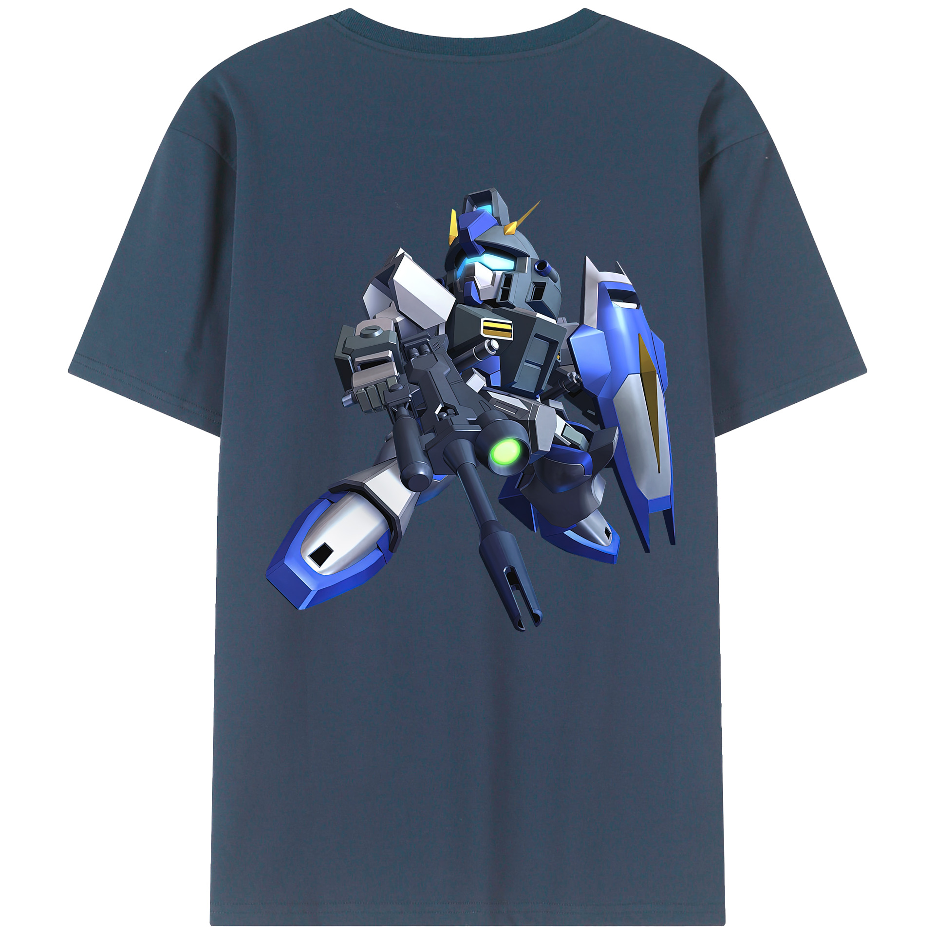 （画像用） 機動戦士ガンダム Mobile Suit Gundam レディース半袖Tシャツ(バックプリント)